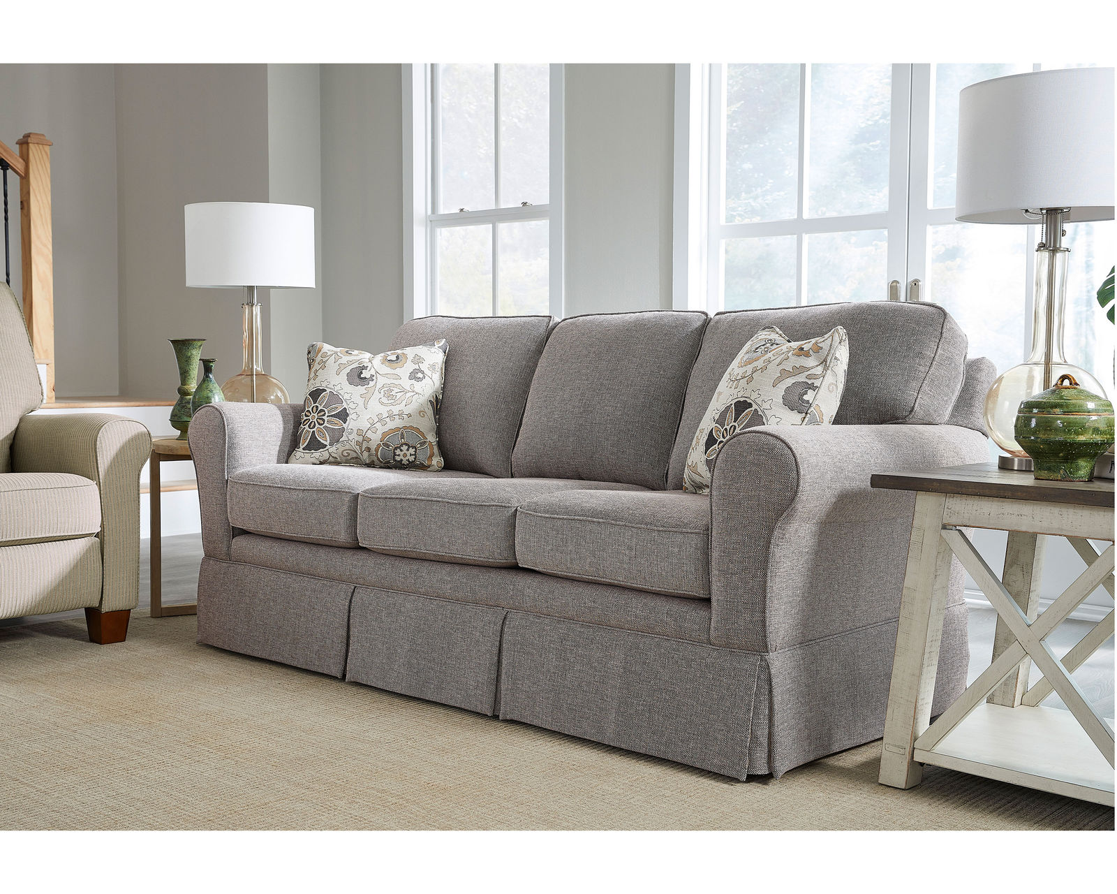 Susanna Stationary Sofa (+139 fabrics) 83" - Image 13