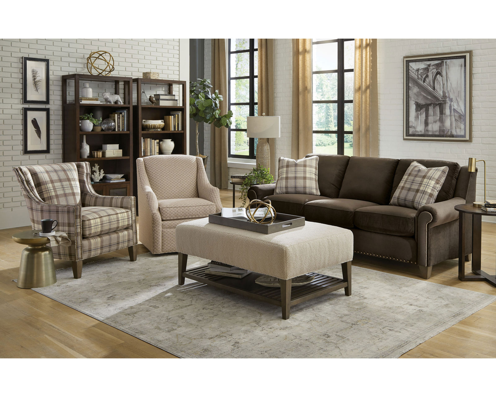 Swift 90" Stationary Sofa (Colors Available) 7309 - Image 12