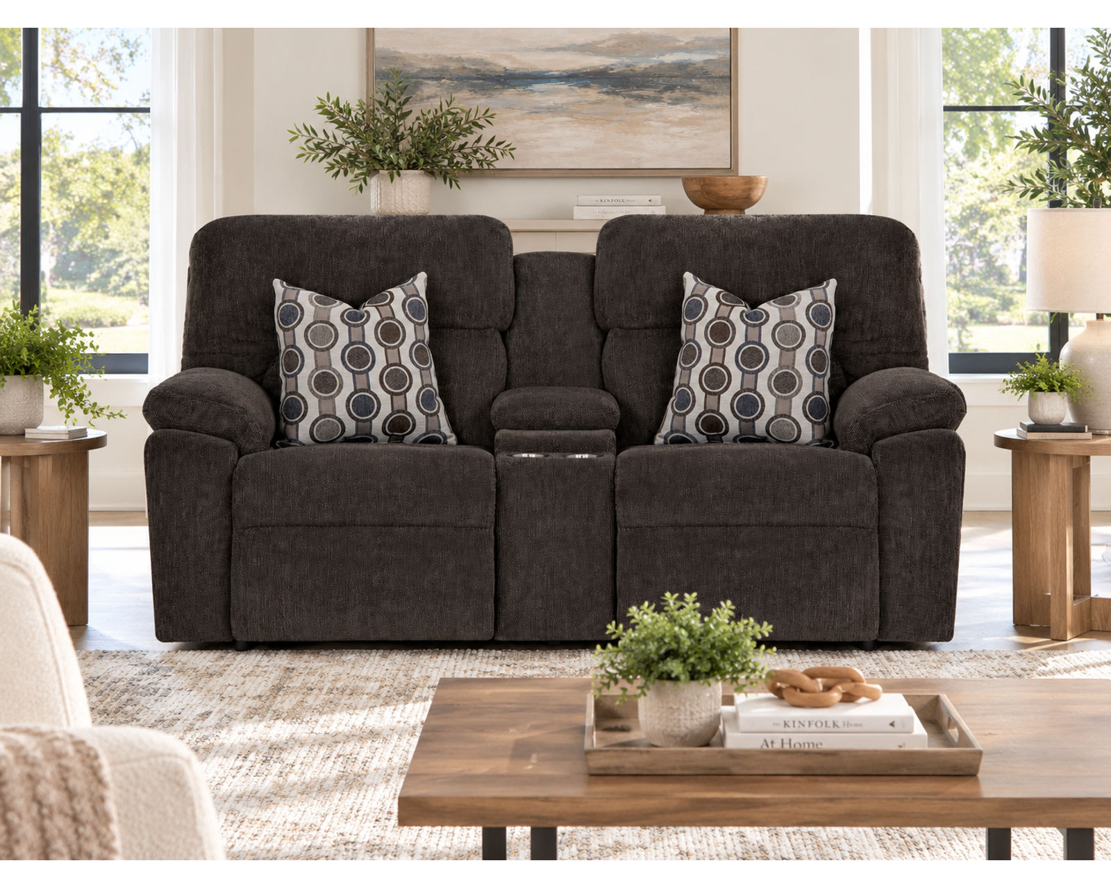 Tribute 797 Power Headrest Power Reclining Sectional with Light and USB Charging - Image 18