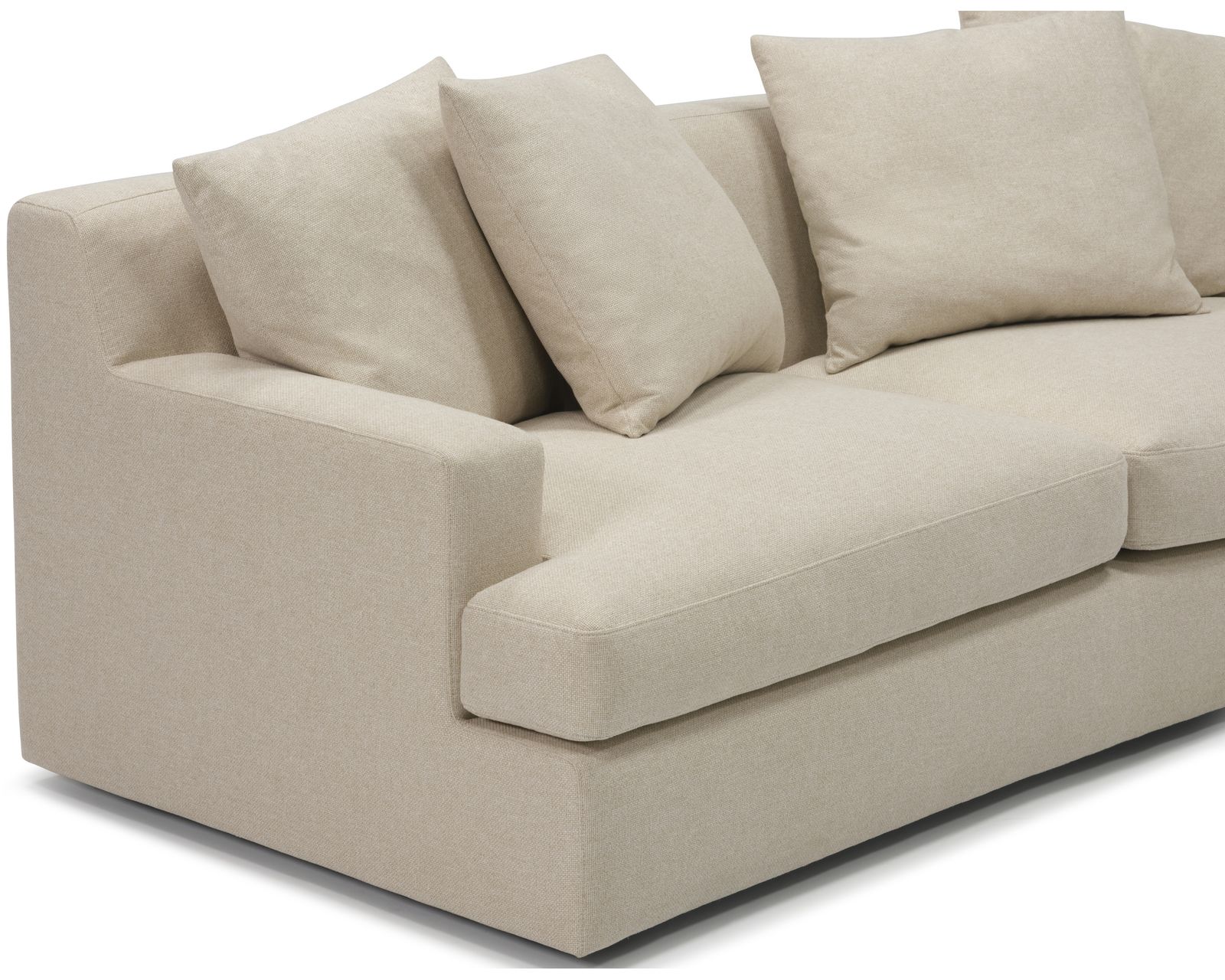 Windsor 77176 Angled Sofa (91" or 101") +140 colors - Image 4