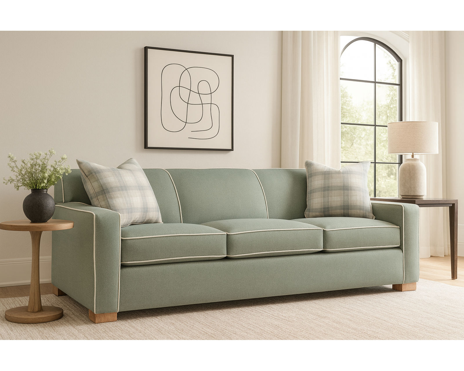 Arcadia 81" Sofa (+69 fabrics) - Image 2