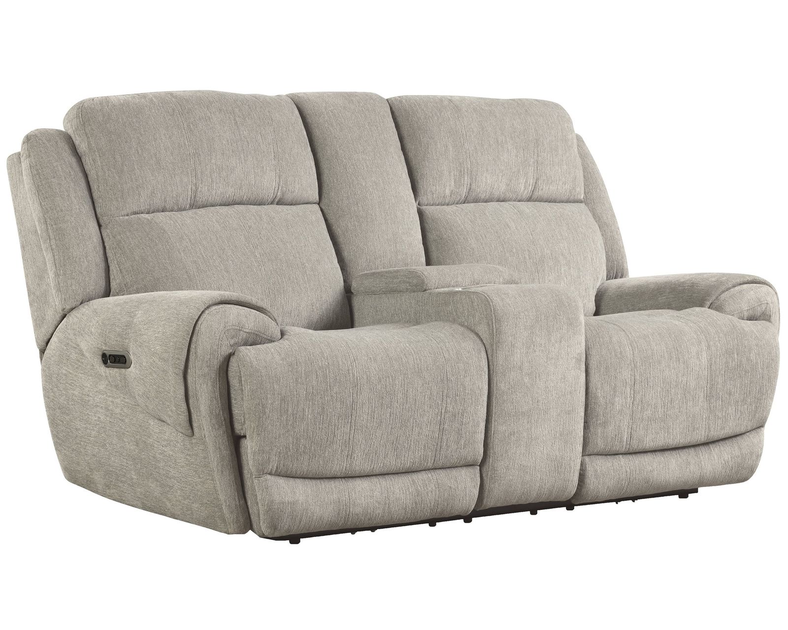 Spencer 91" Power Headrest Power Reclining Sofa Pebble (In stock - Fast shipping) - Image 6