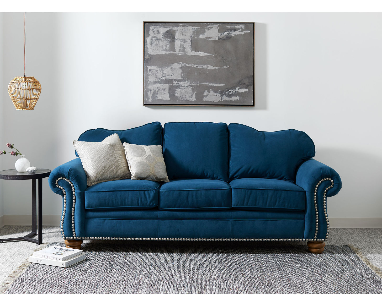 Bexley 8648 Nailhead Loveseat (+100 fabrics) - Image 16