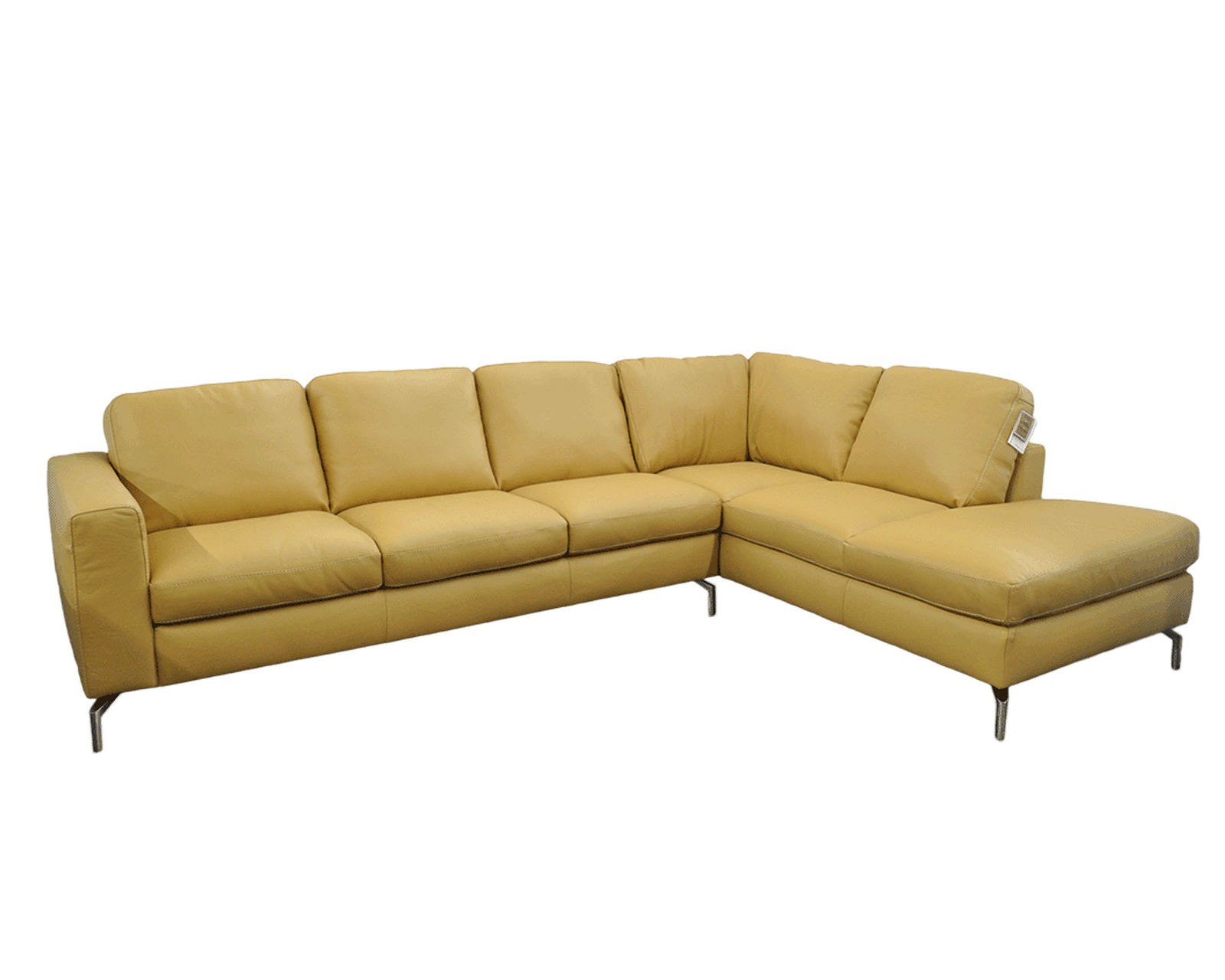 Sollievo B845 Top Grain Leather Sectional (Made to order leathers)