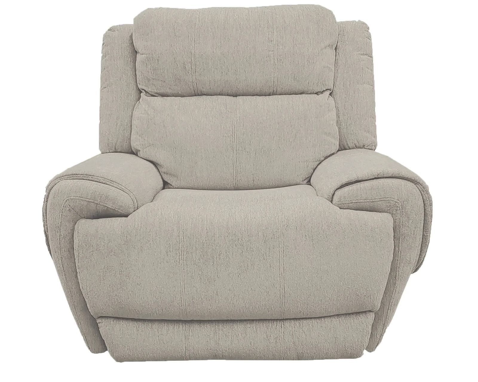 Spencer 91" Power Headrest Power Reclining Sofa Pebble (In stock - Fast shipping) - Image 9
