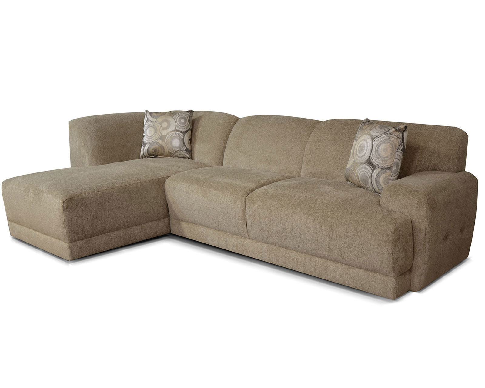 Cole Two Piece Chaise Sectional (+101 Standard and Performance Fabrics) - Image 8