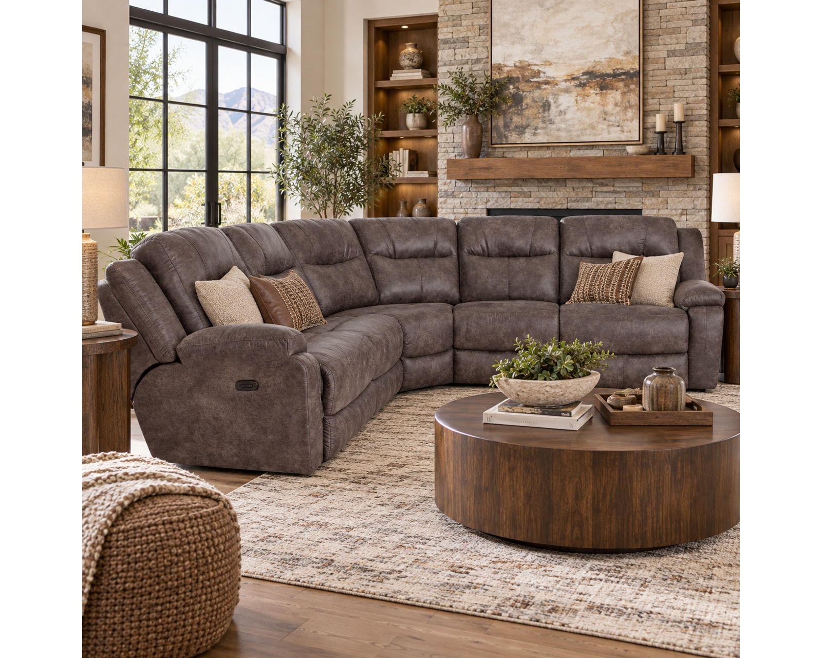Emerson 689 Modular Power Headrest Power Reclining Sectional (Power Reclining Comfort. Modular Freedom. Designed Around You) - Image 10