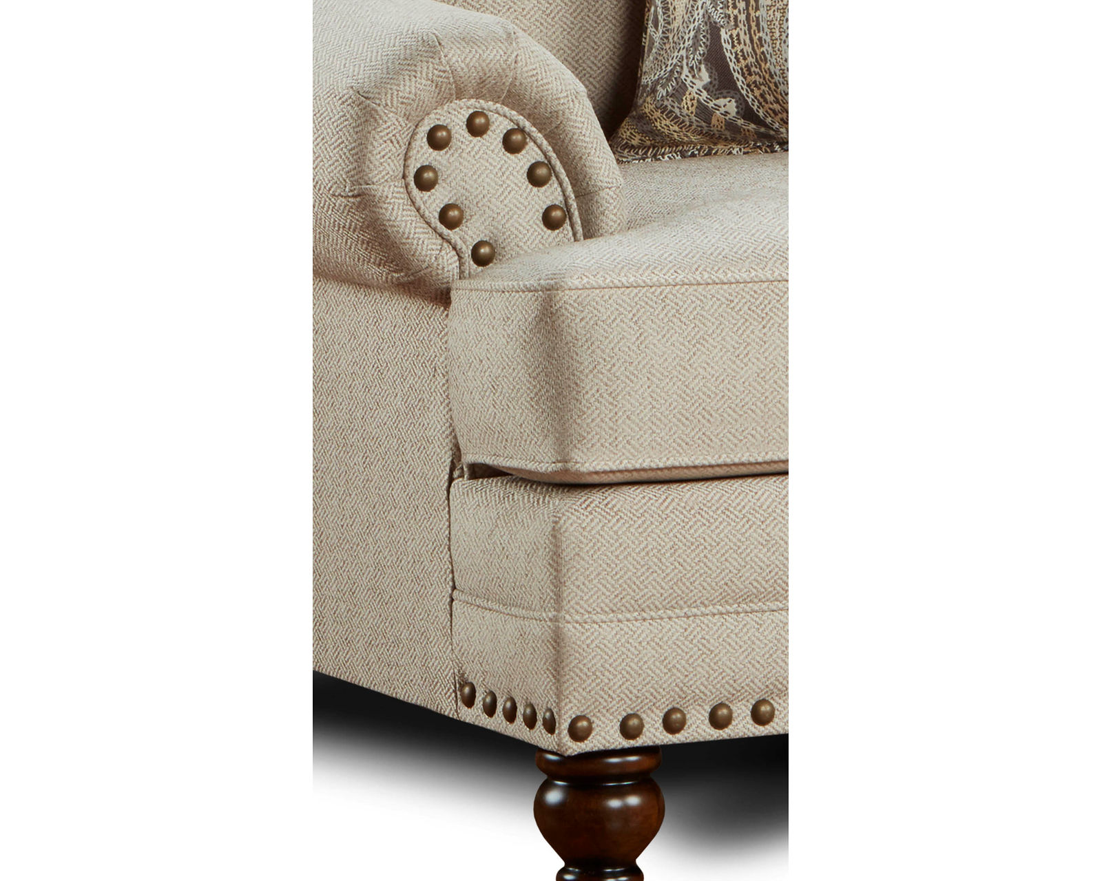 Carys Doe 96" Sofa (includes pillows) in stock - Image 3