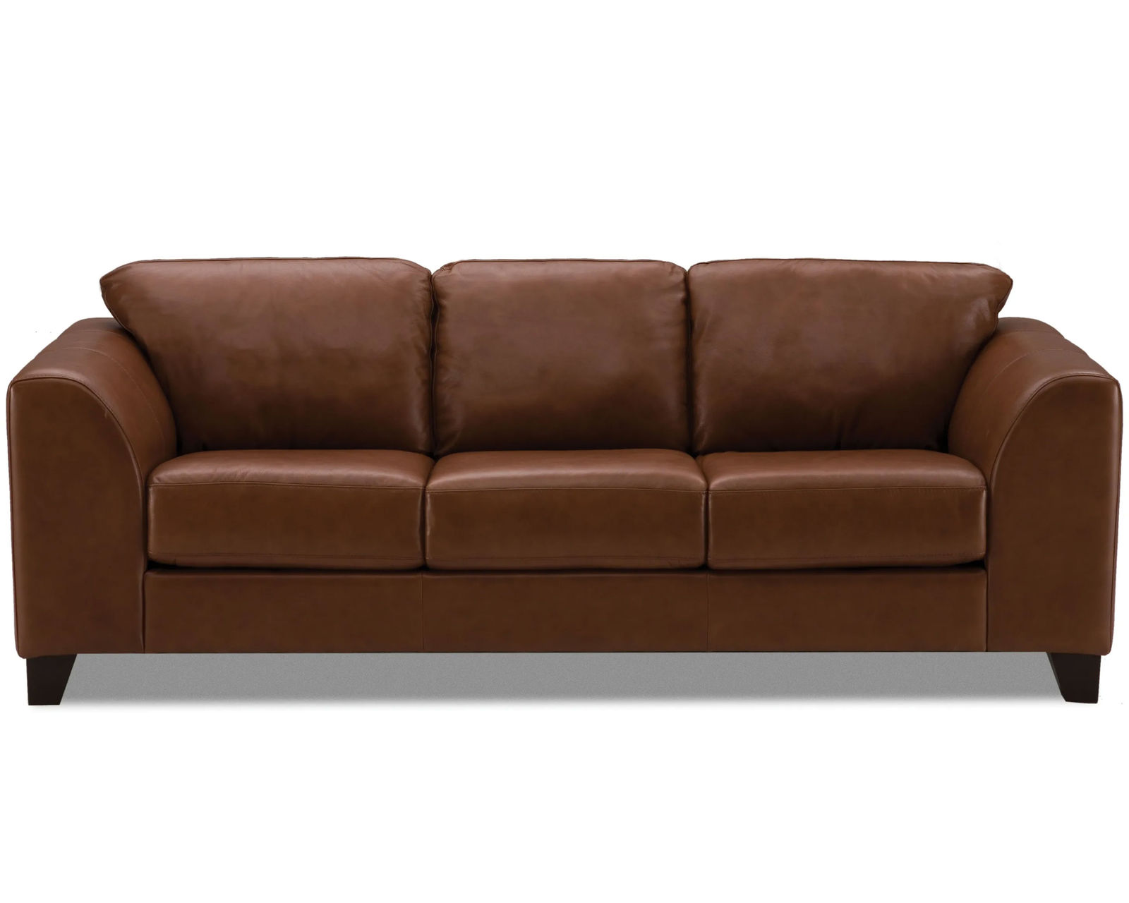 Juno 77494 Stationary 81" or 87" Leather Sofa - Image 5