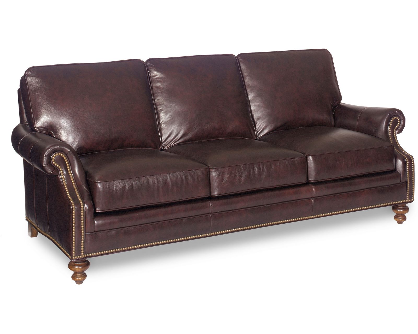 Bradington Young West Haven 759 Sofa (12 leathers) 8-Way Hand Tied