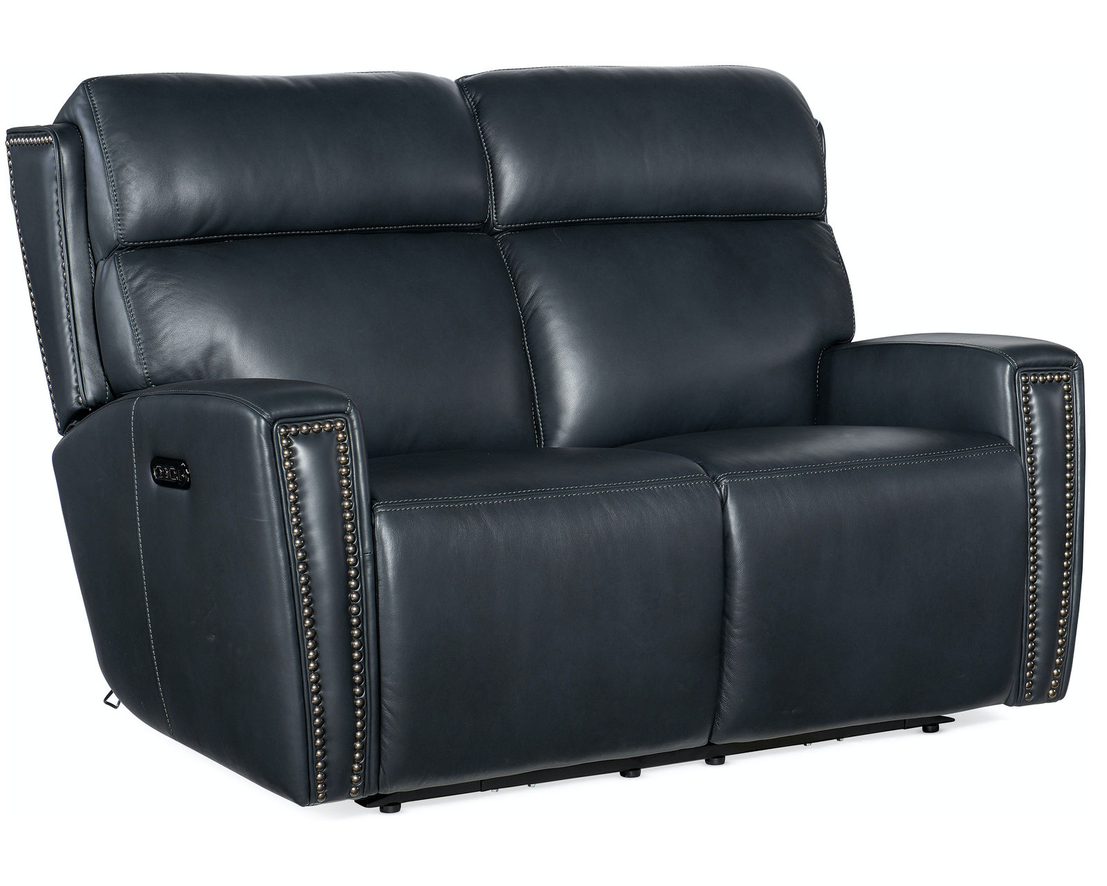 Ruthe Zero Gravity Power Recline Loveseat with Power Headrest (Denim)
