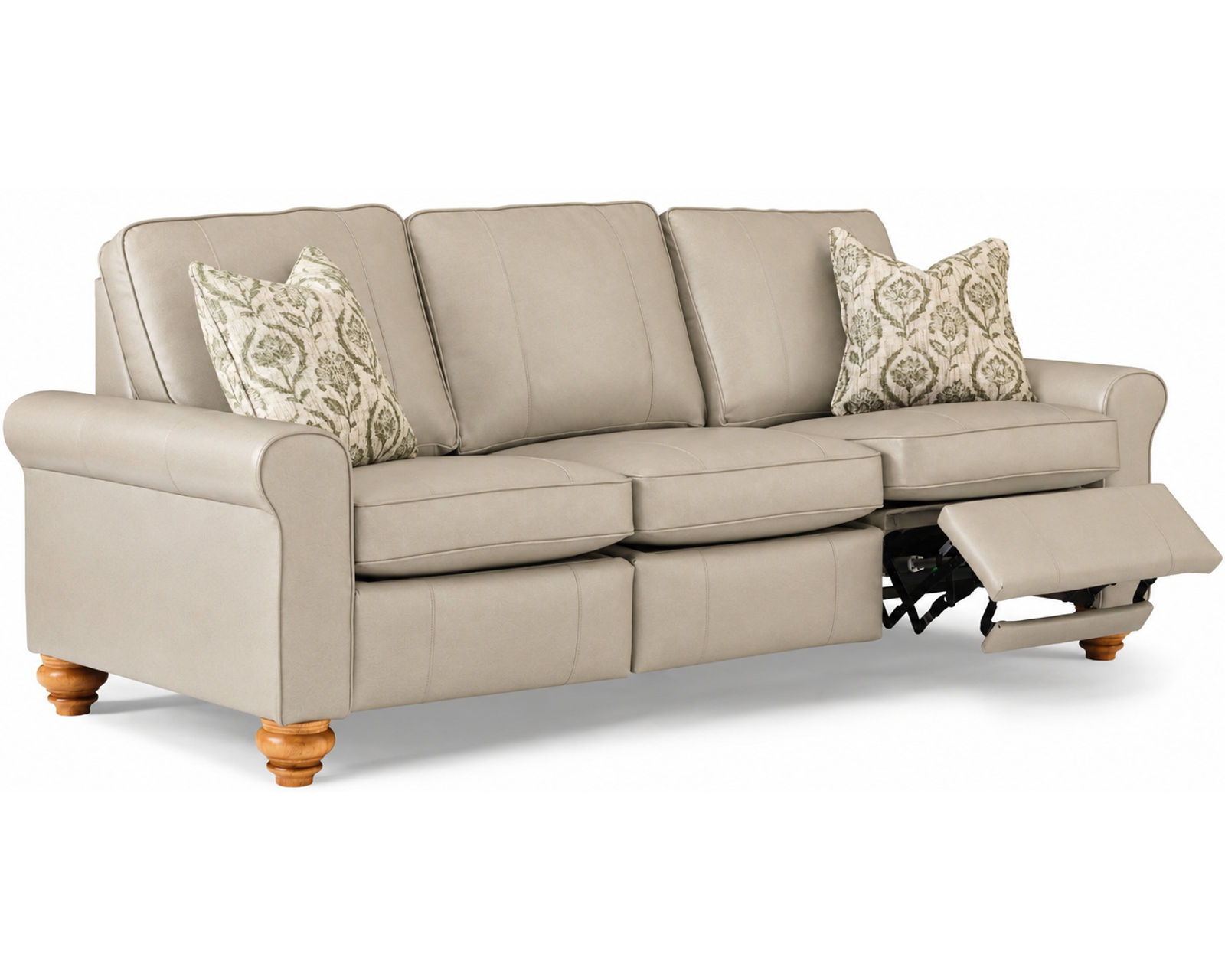 Weston 88" Leather Power Incliner Sofa (+40 leathers) - Image 11