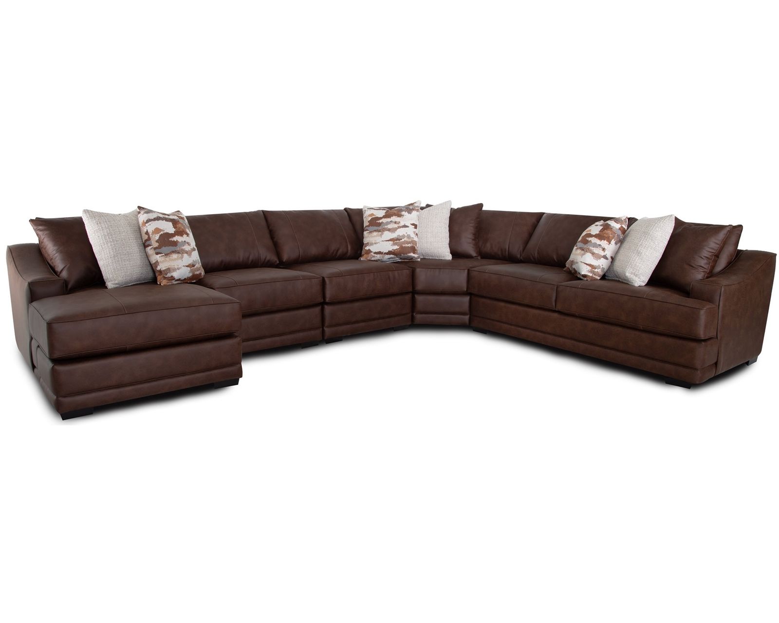 Highlands 893 Modular Sectional (Big Comfort. Flexible Design. The Rich Look of Leather) - Image 18