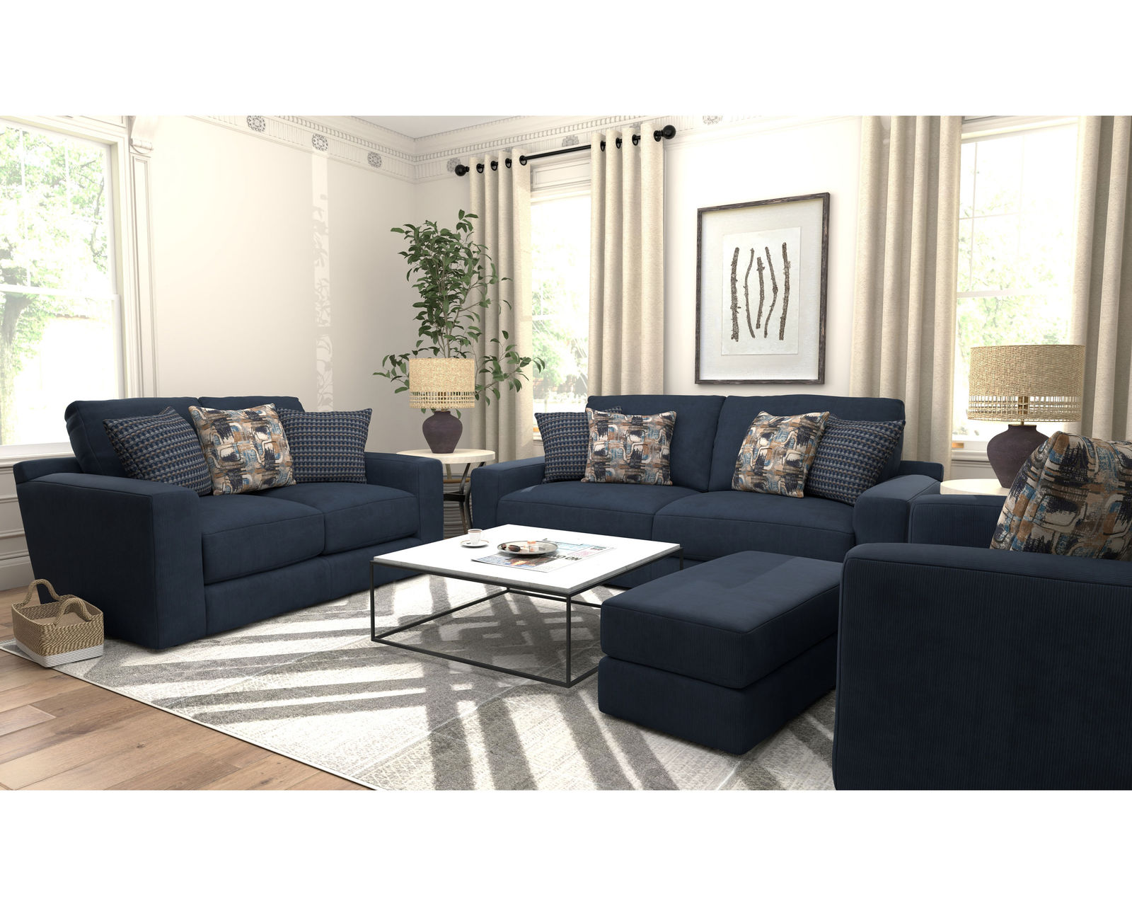 Milo 93" Sofa - 4046 (includes pillows) - Image 24