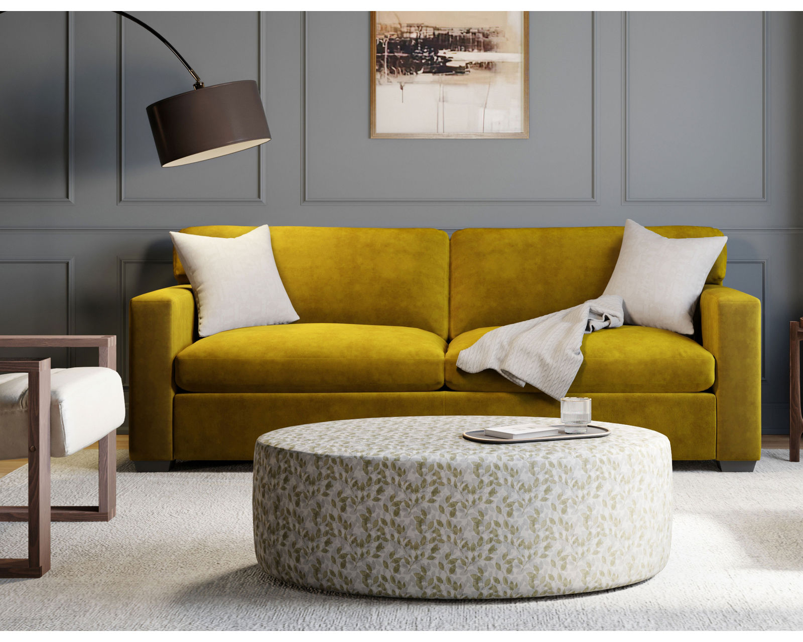 Madison 77651 Track Arm Sofa (+60 fabrics) - Image 8