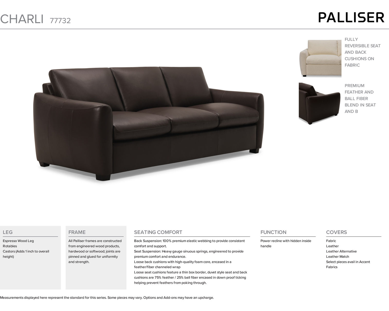 Charli 77743 Power Reclining Sectional (+100 leathers) - Image 26