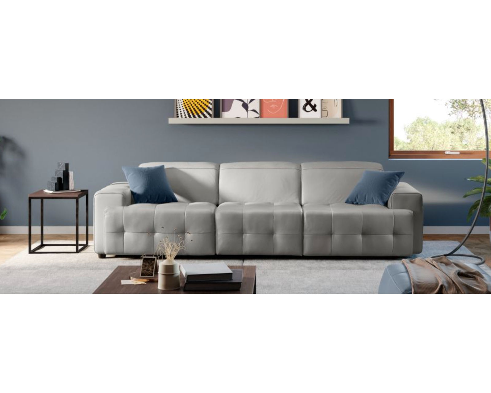 Intenso C157 Stationary Sectional (+40 fabrics) - Image 6