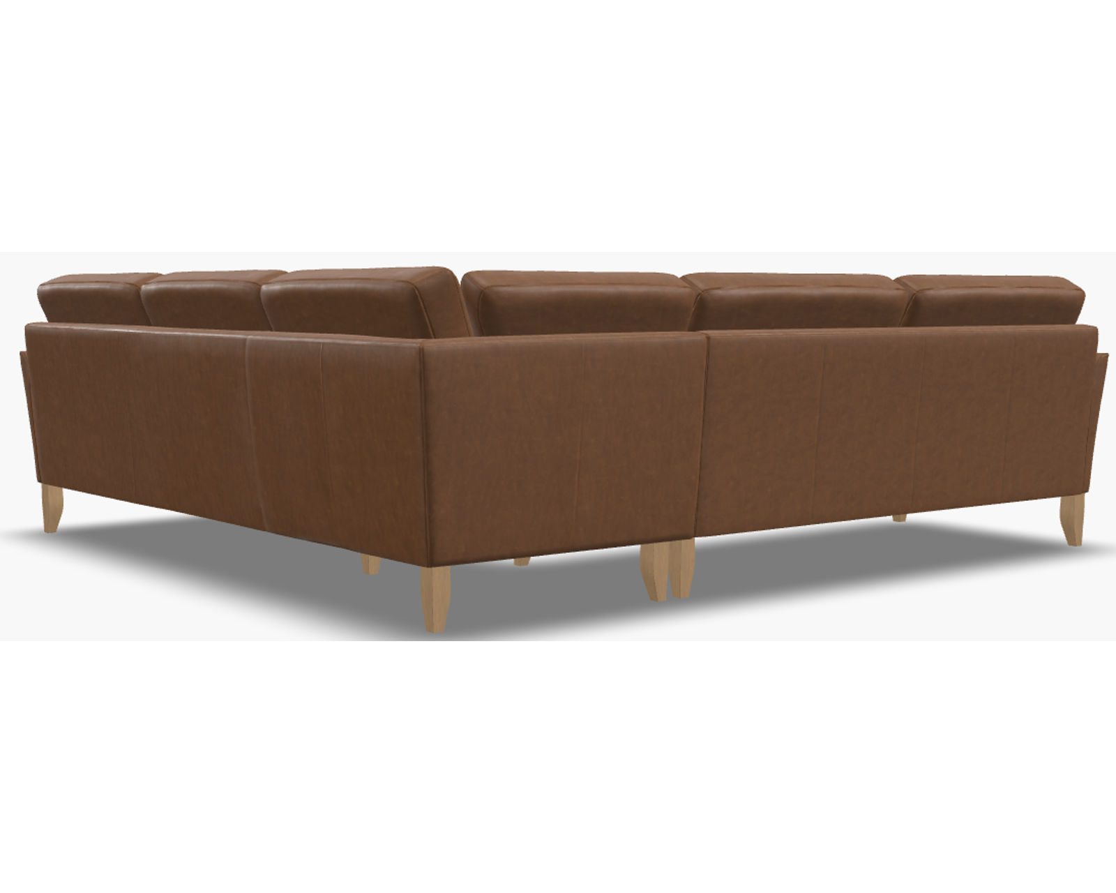Soren 77172 Flared Arm Sectional (+100 leathers) - Image 7