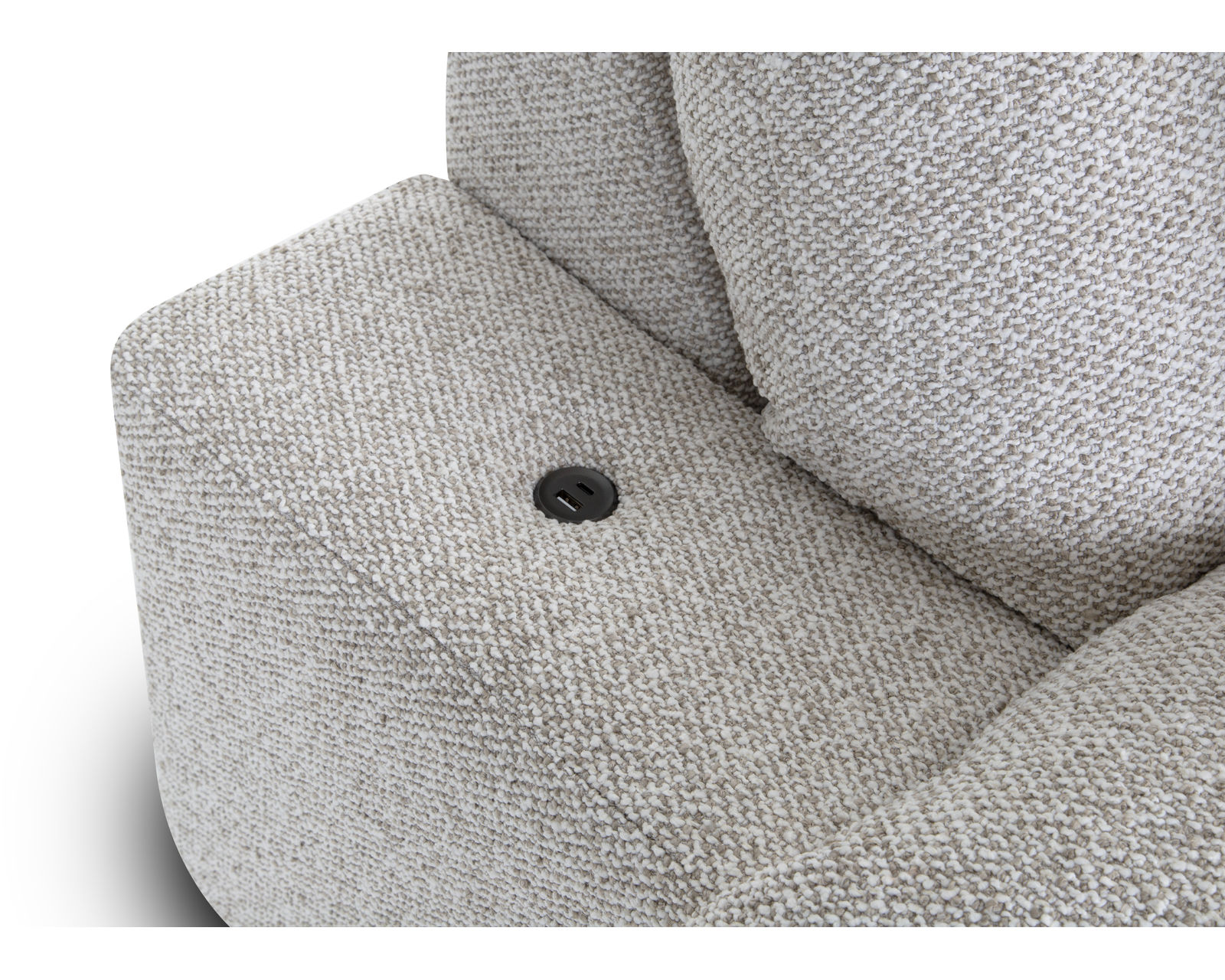 Jade 831 Three Piece Sectional with USB Charging Ports (Cloud Like Comfort) - Image 8
