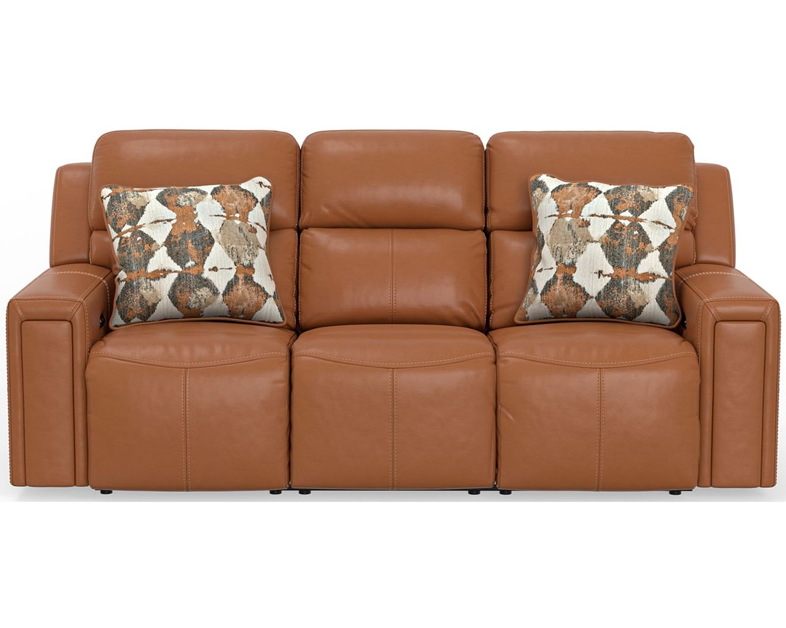 Arezzo 87" Zero Gravity Power Headrest Power Reclining Leather Sofa (2 colors)