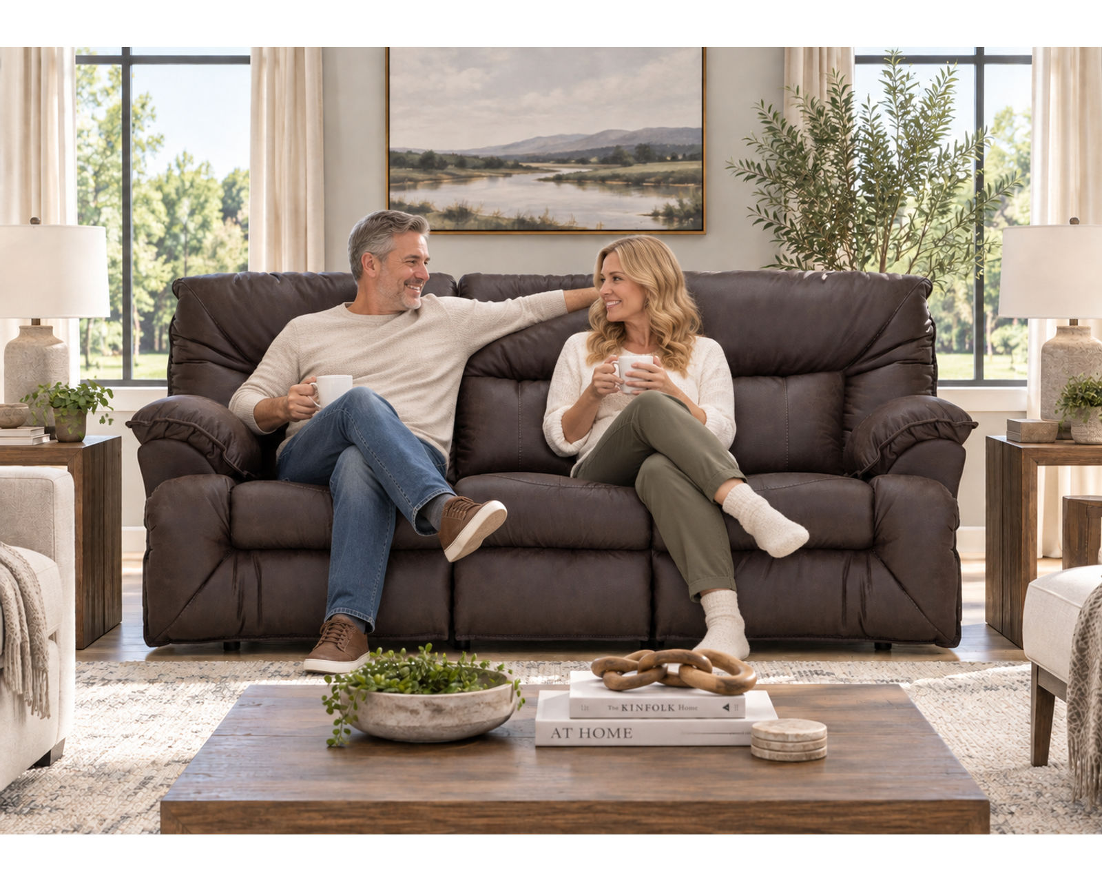 Henson 364 Reclining Sofa (91") Choice of Colors - Image 7