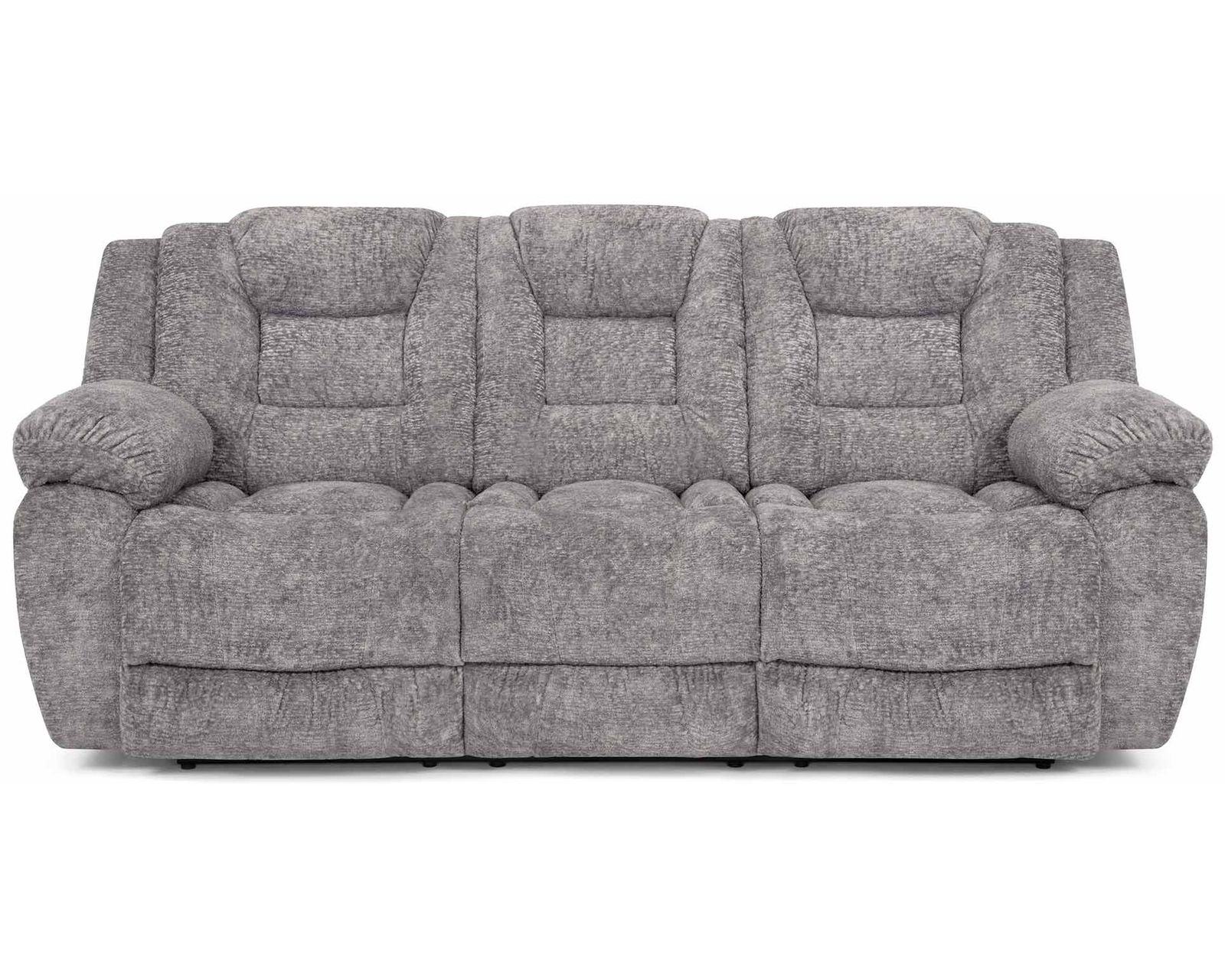 Hayworth 95" Reclining Sofa Ash (Luxury Comfort Without the Price)