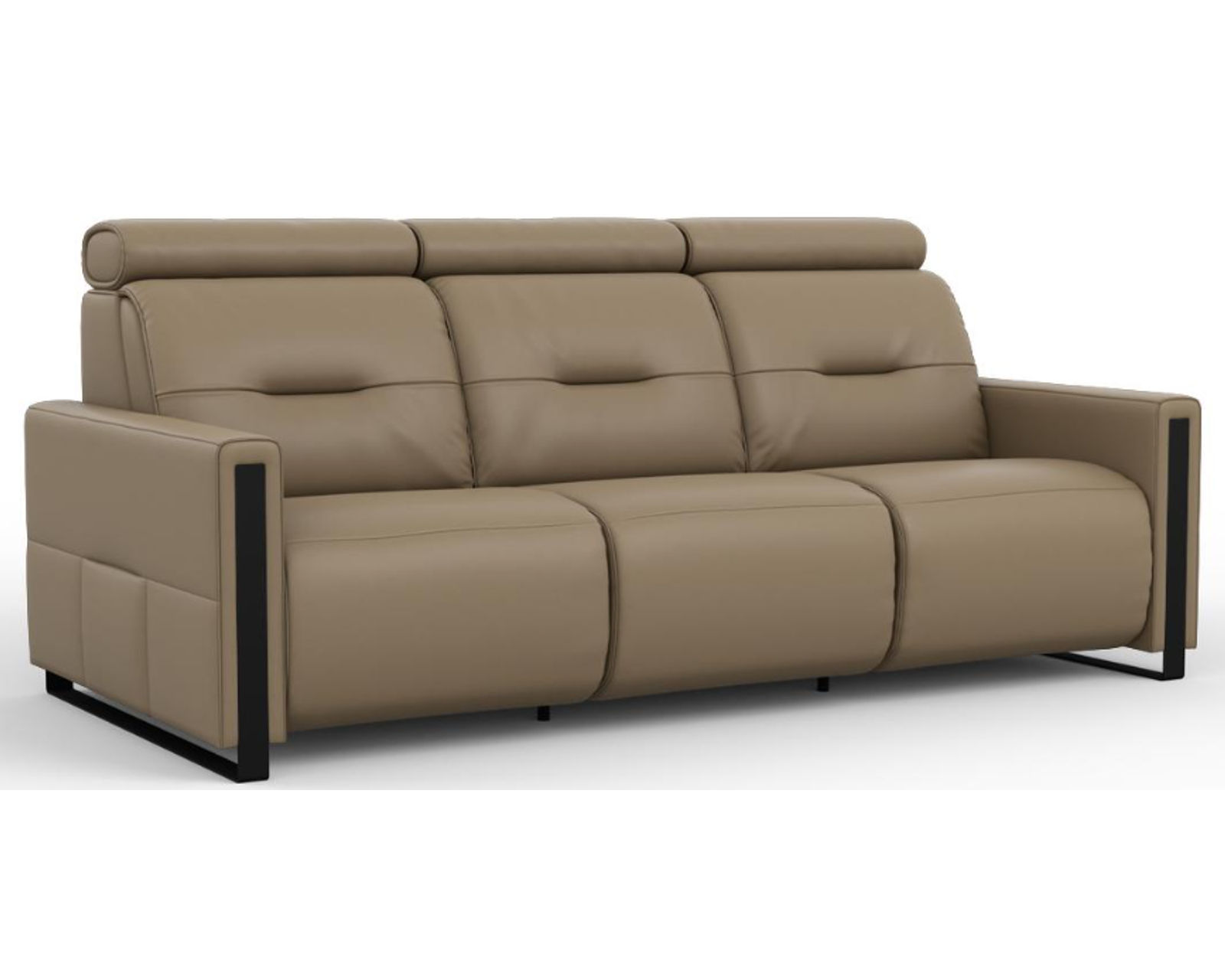 Monte Carlo 87" Power Headrest Power Reclining Sofa (+38 leathers) - Image 11