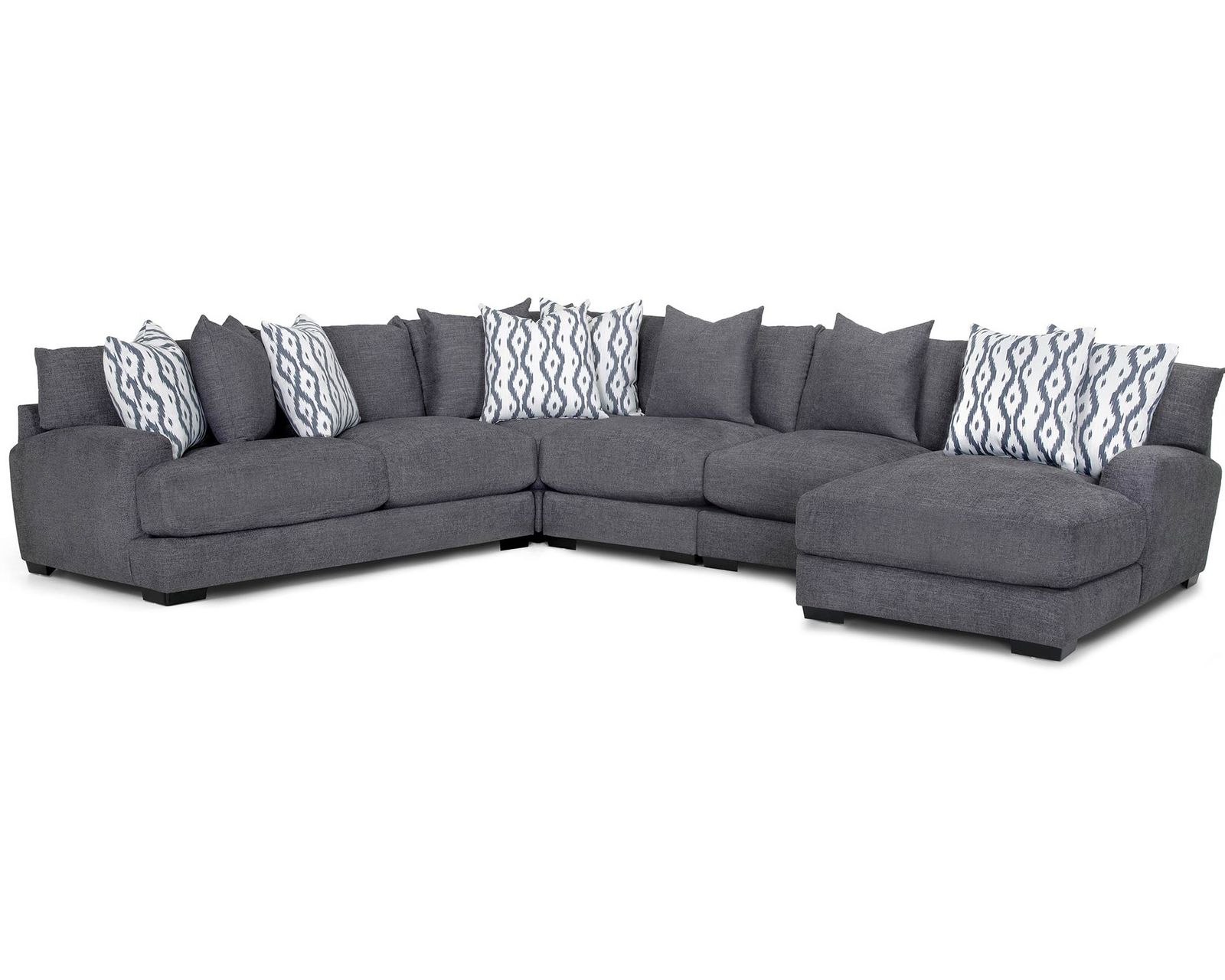 Journey 808 Stationary Sectional (Includes Pillows) - Image 17