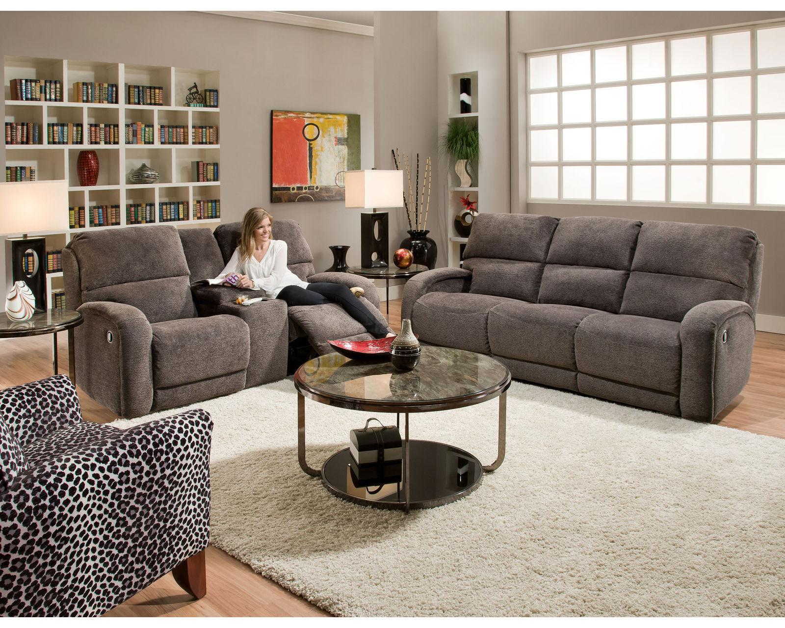 Fandango 89" Reclining Sofa (Colors Available) - Image 2