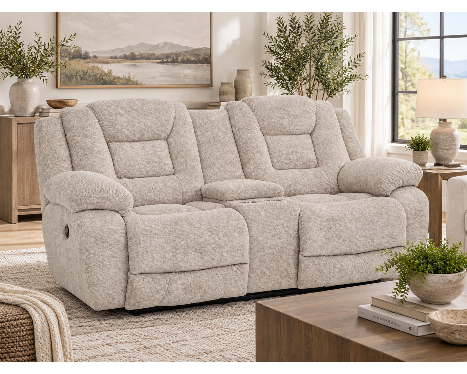 Hayworth 95" Reclining Sofa Ash (Luxury Comfort Without the Price) - Image 25