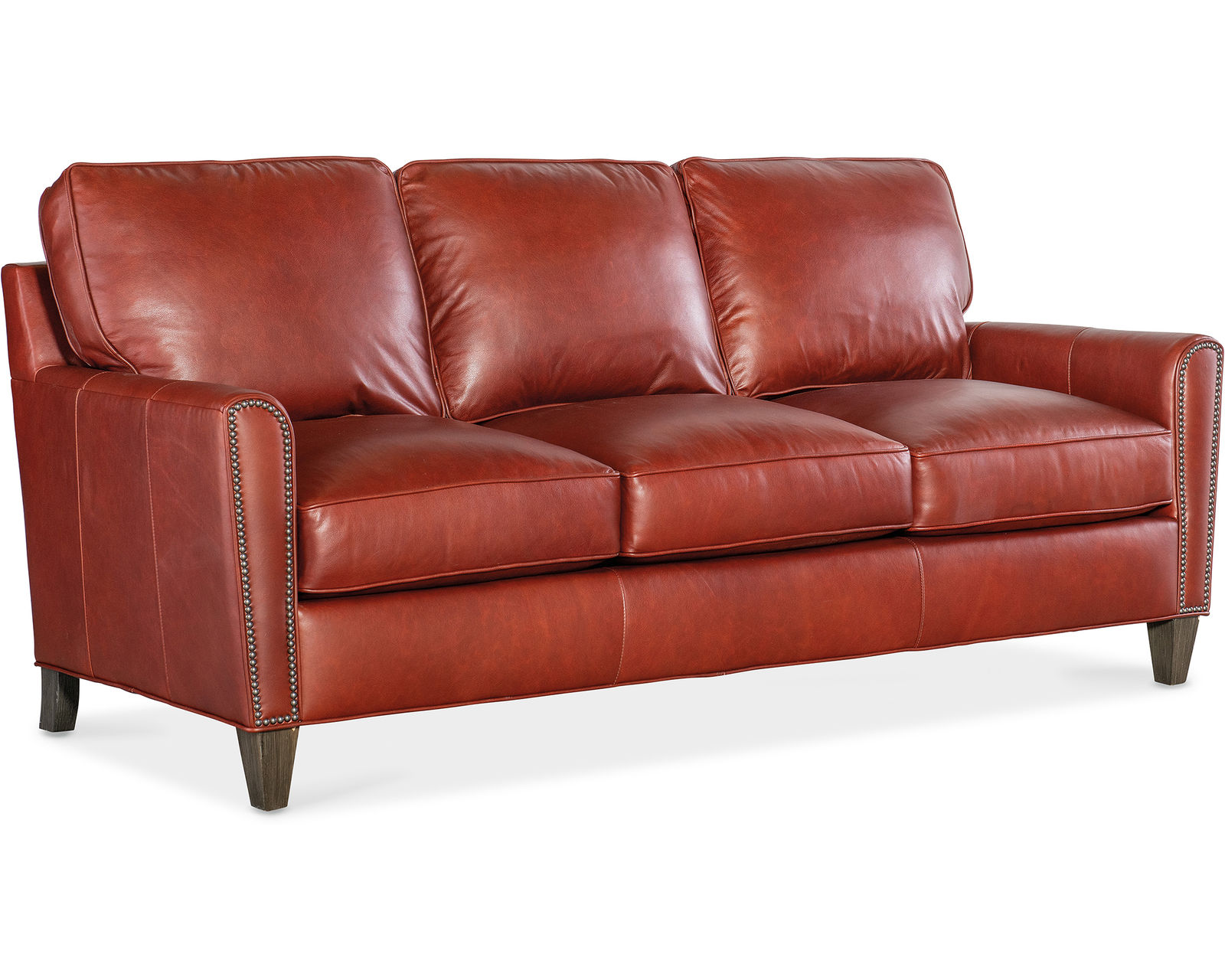 Bradington Young Manning 773 Sofa (12 leathers) 8-Way Hand Tied - Image 2