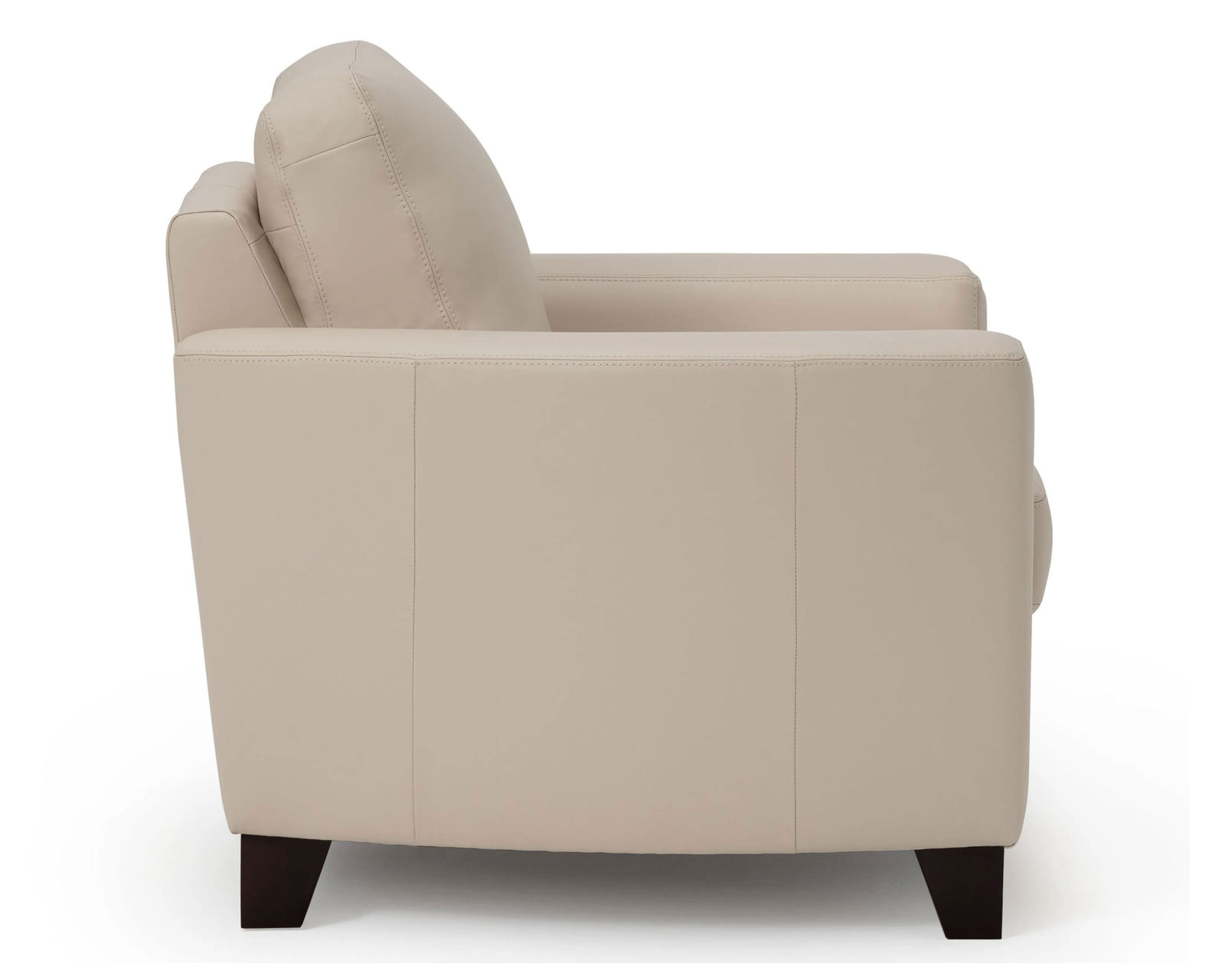 Leeds 77328 Stationary 90" Leather Sofa - Image 4