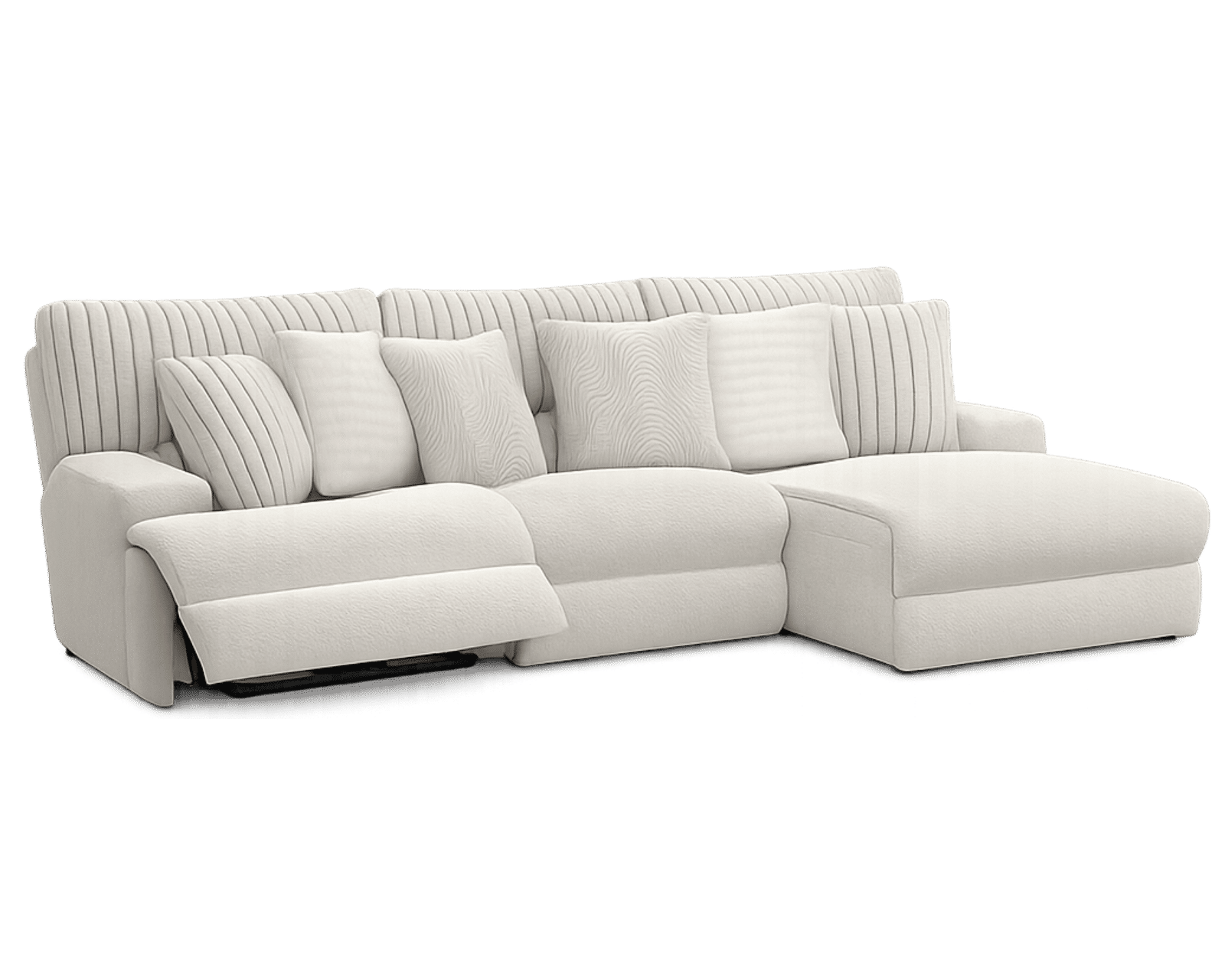 Carmen Deep Seat Power Headrest Power Reclining Sectional (includes pillows) - Image 14
