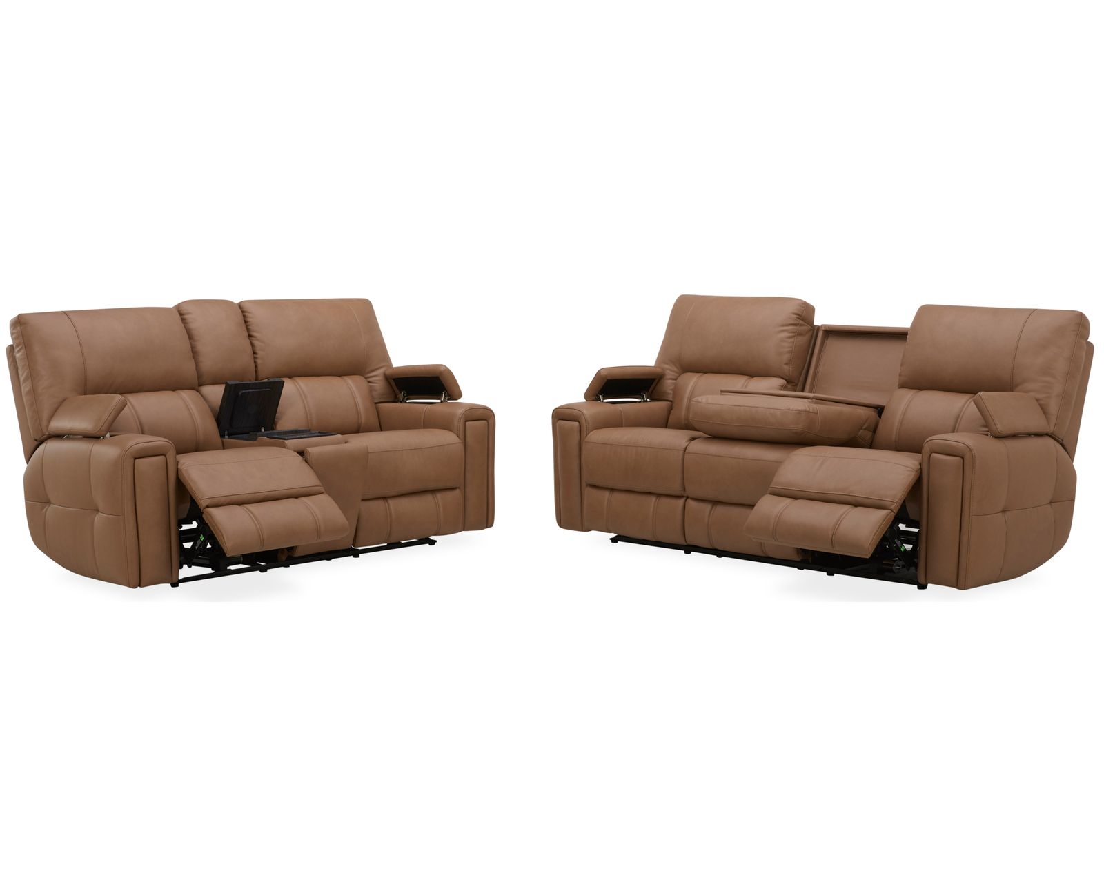 Hudson 463 - Triple Power Zero Gravity Reclining Sofa with Powered Drop Down Table (91") +2 leathers - IN STOCK - Image 31
