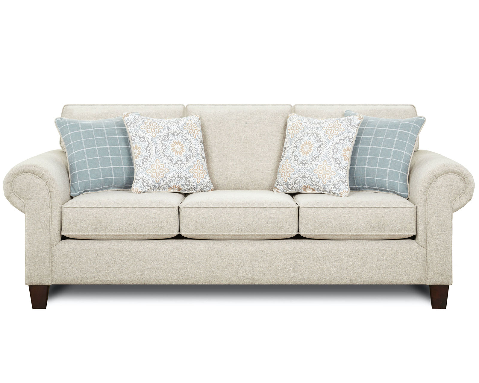 Bates Nickel 93" Sofa (Includes Pillows)