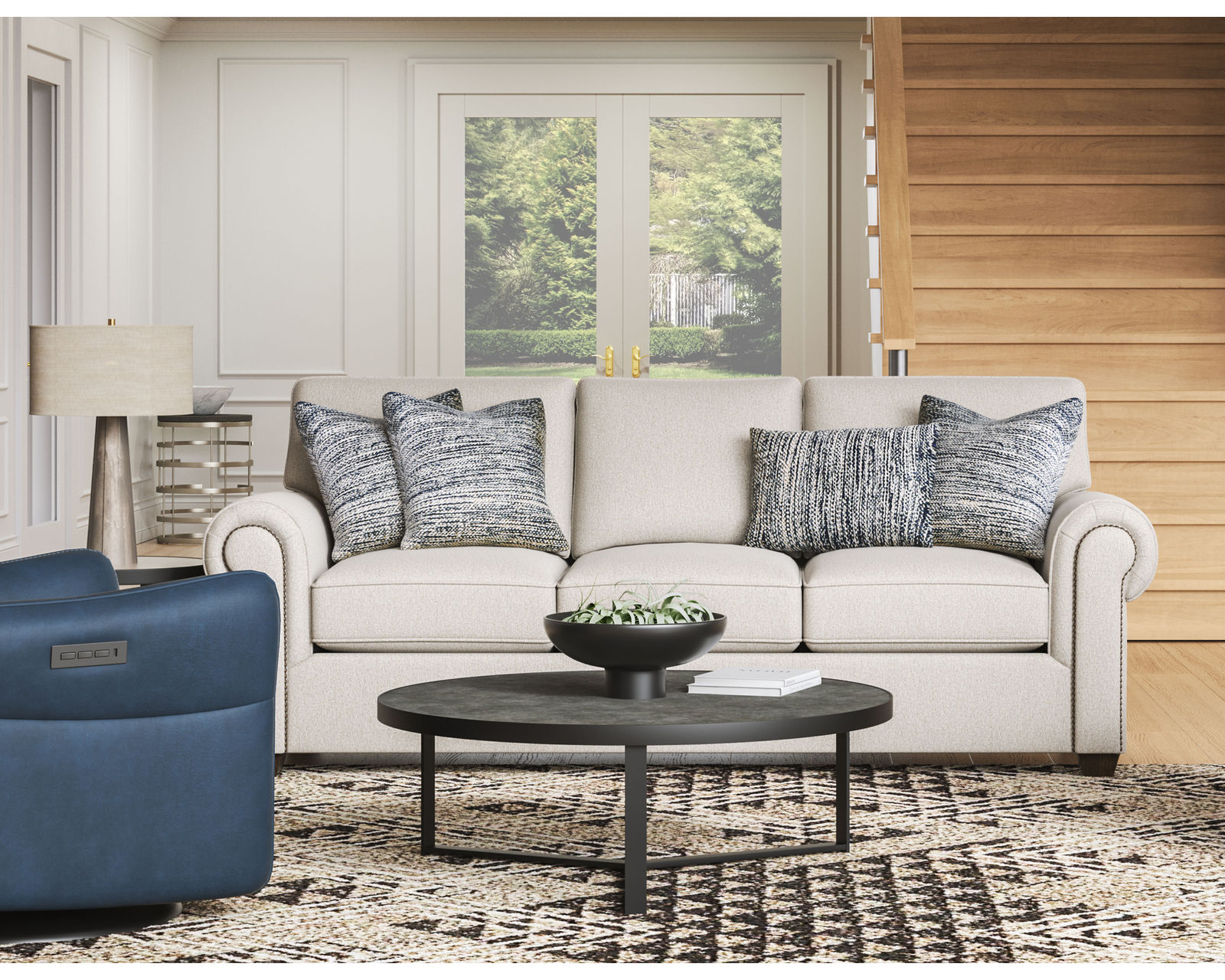 Carson 3937 Sofa (+50 leathers) 91" - Image 20