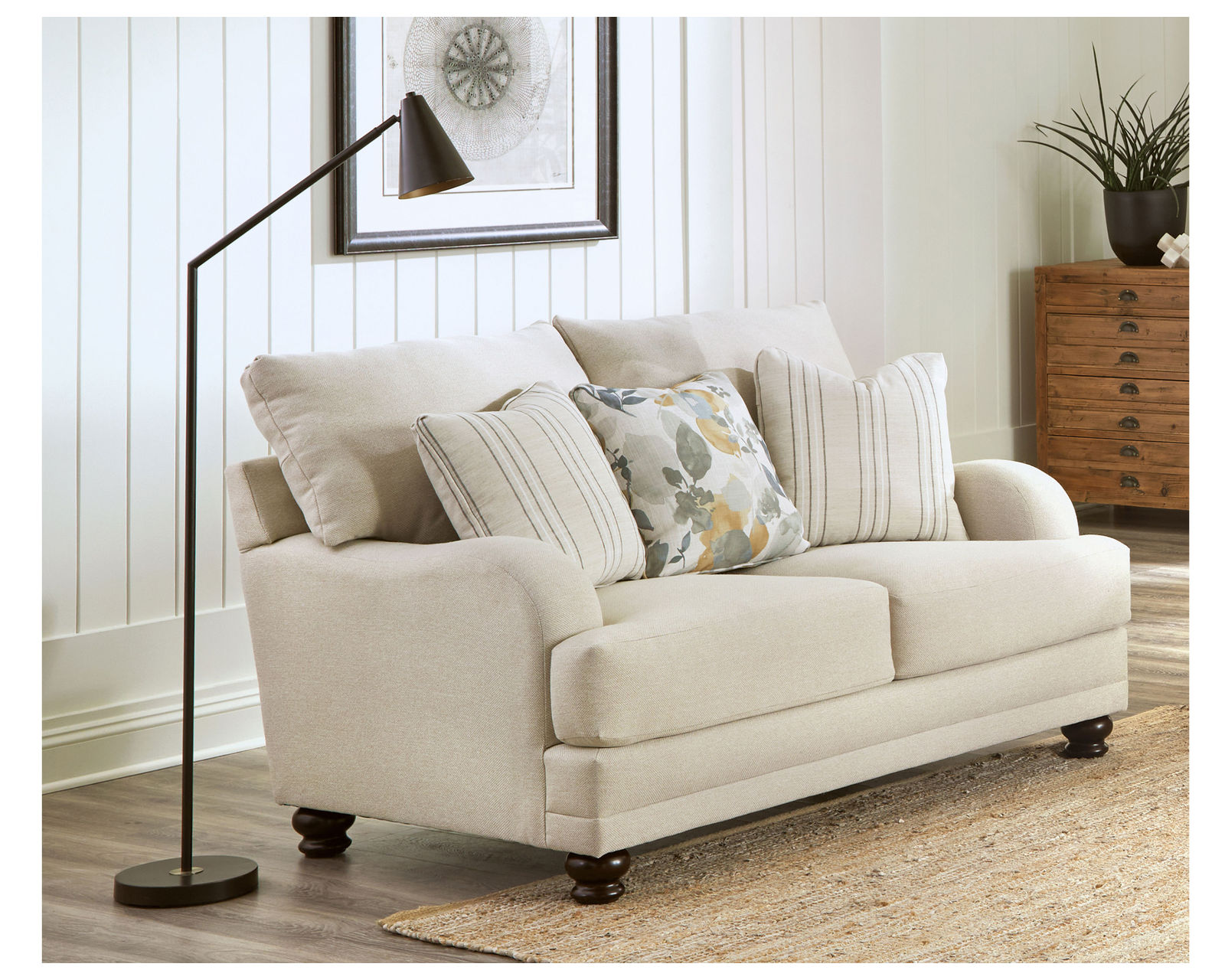 Jonesport 90" Stationary Sofa (farmhouse inspired) - Image 17