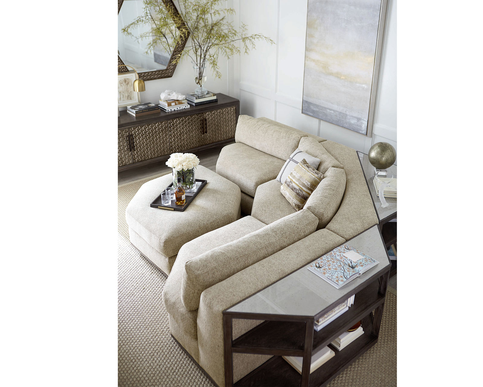 Geode Uph - Diamond 3pc Sectional - Image 3