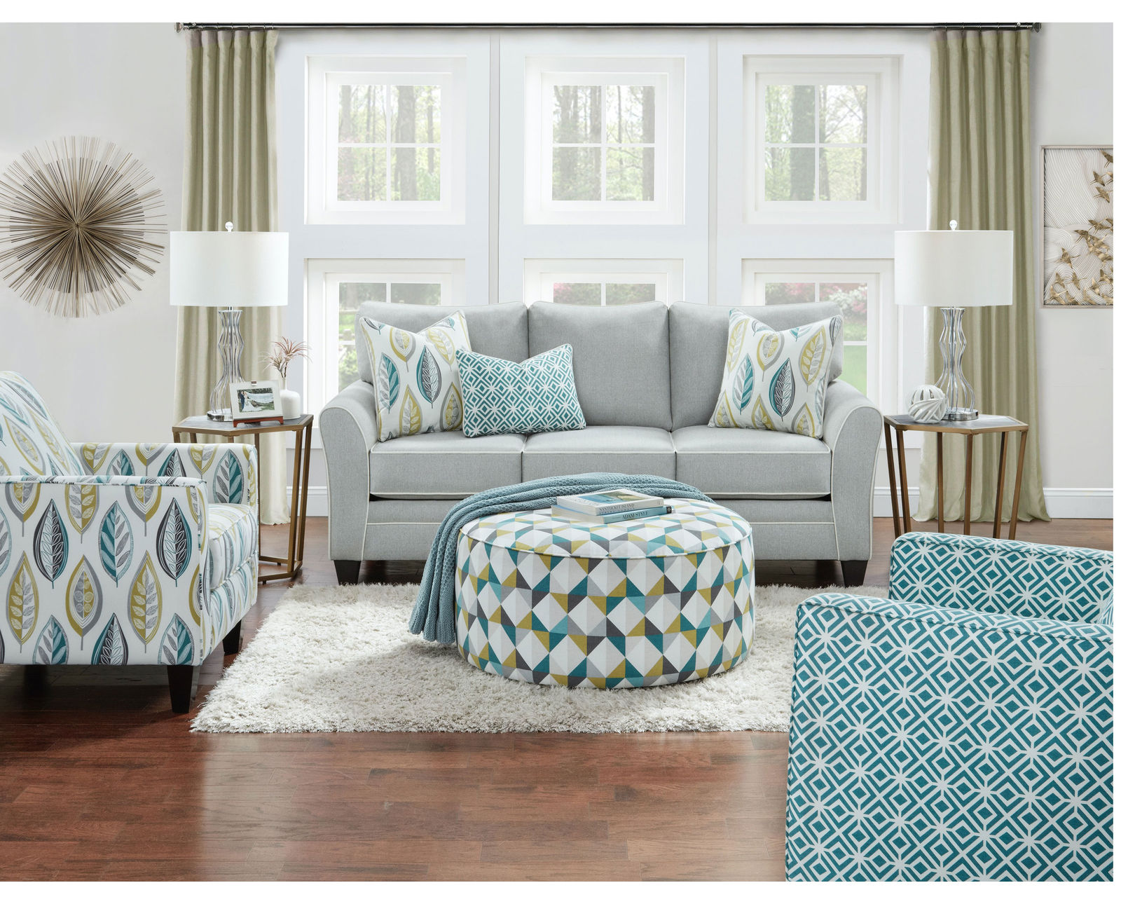 TNT Nickel 84" Sofa - Image 3