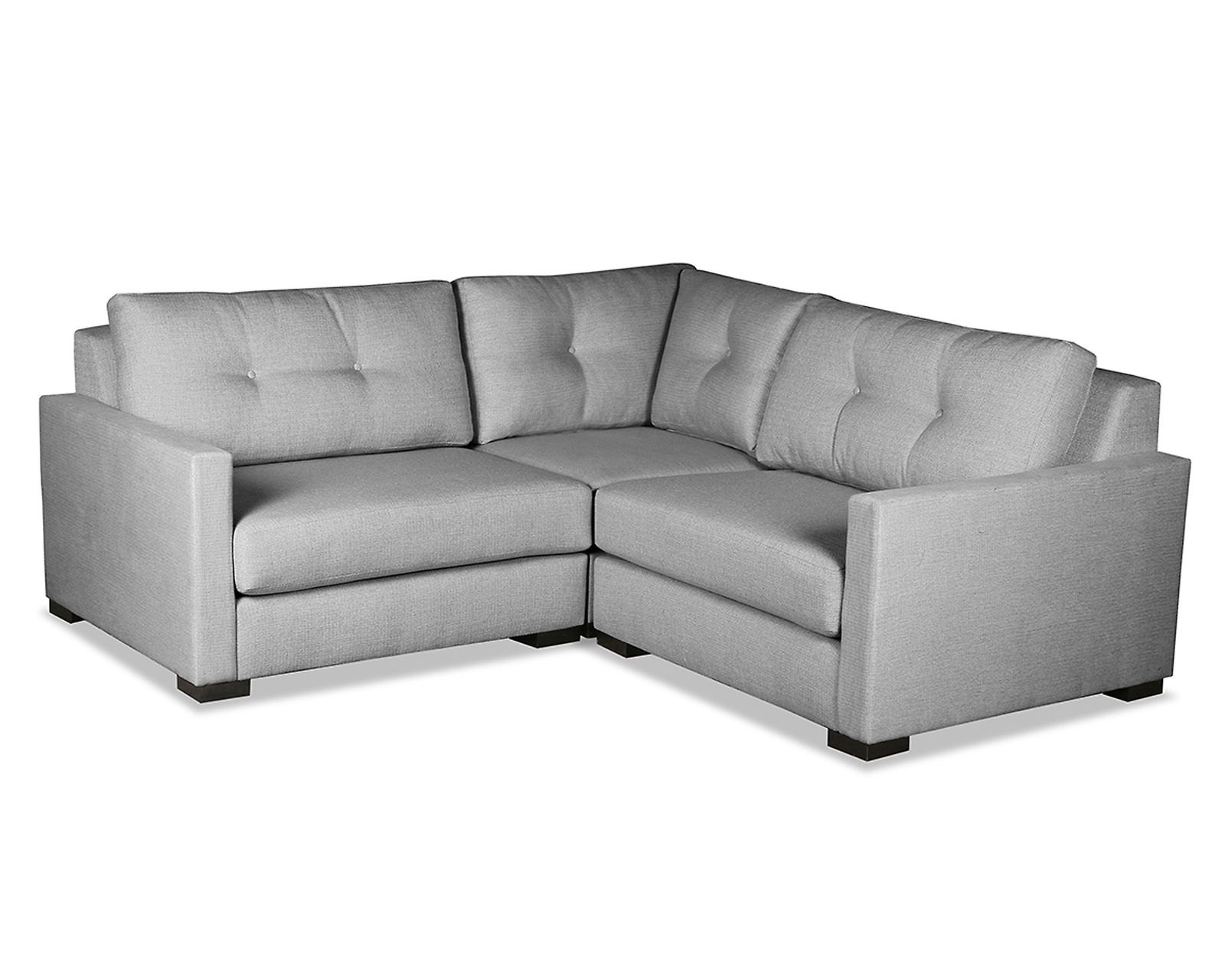 Chester Buttoned 3 Pieces Modular Sectional (Choice of 3 Colors) - Image 3