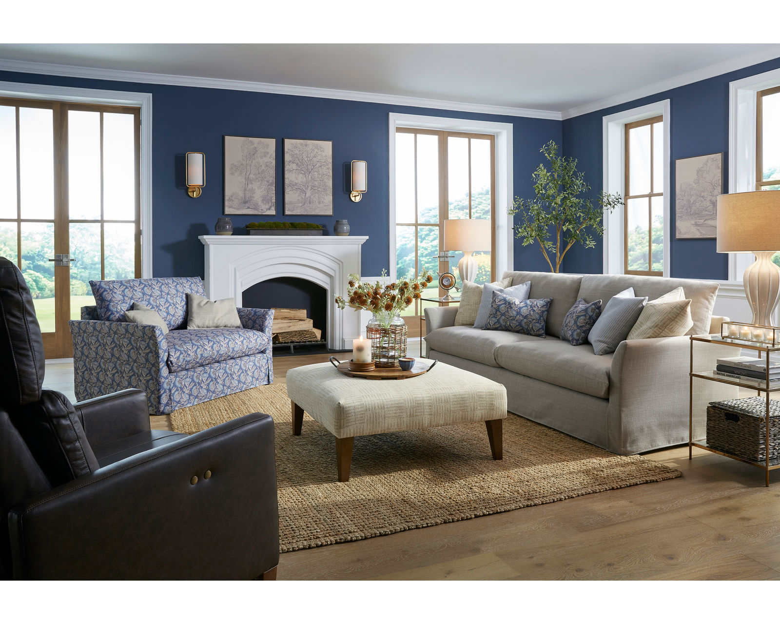 Oxford 93" Sofa (+50 fabrics) - Image 8