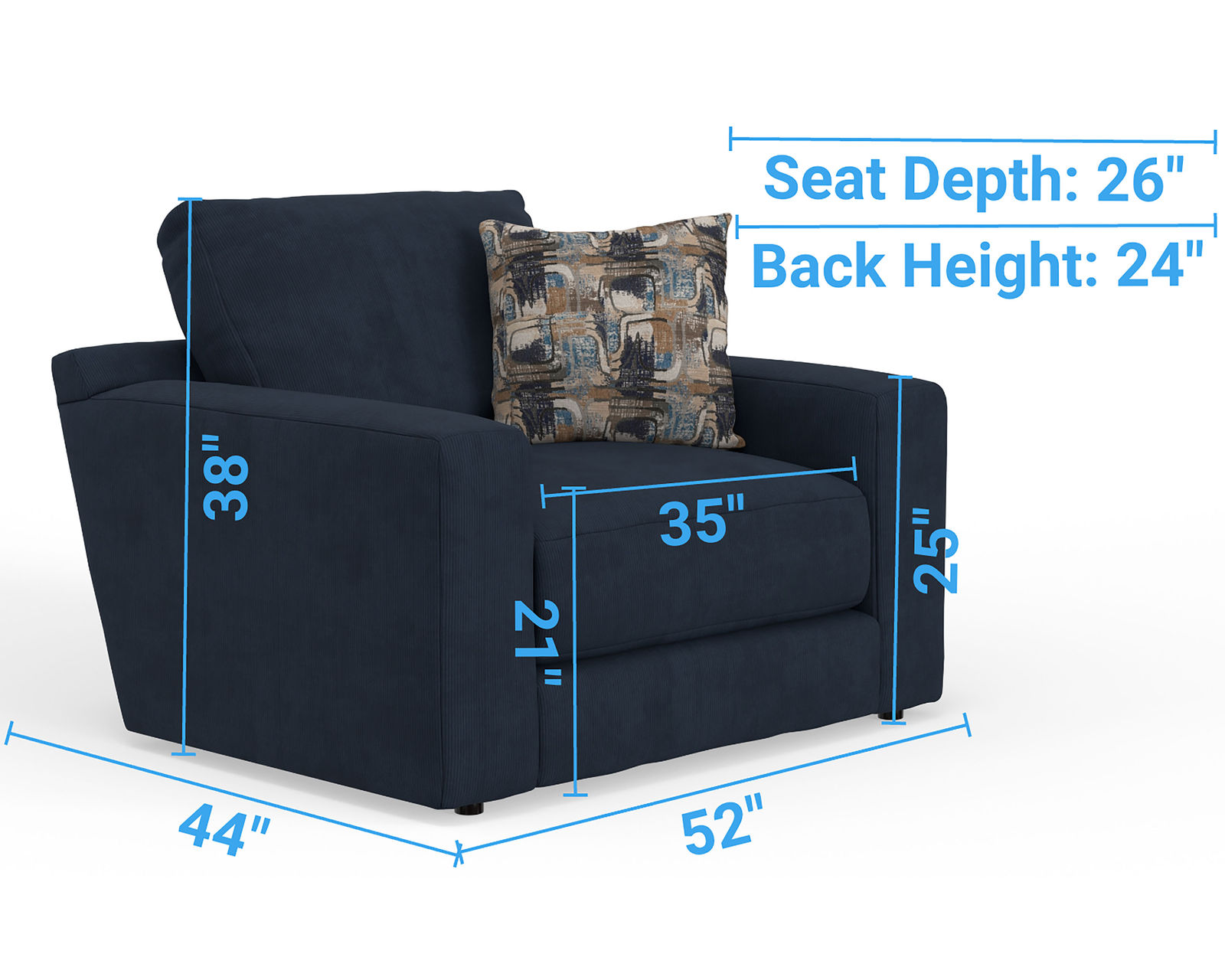 Milo 93" Sofa - 4046 (includes pillows) - Image 15