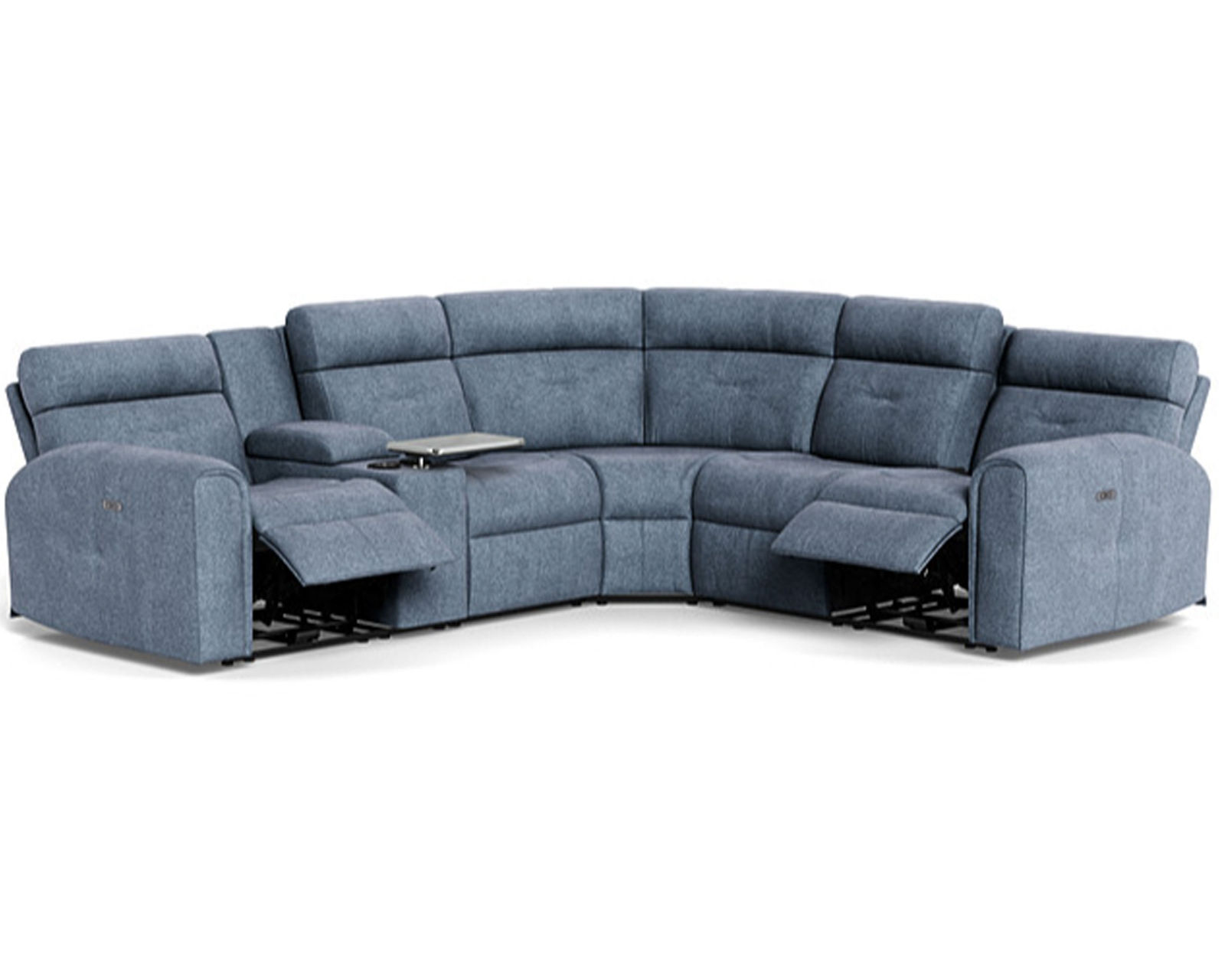 Acacia 41080 Power Headrest Power Reclining Sectional (+50 fabrics) - Image 11
