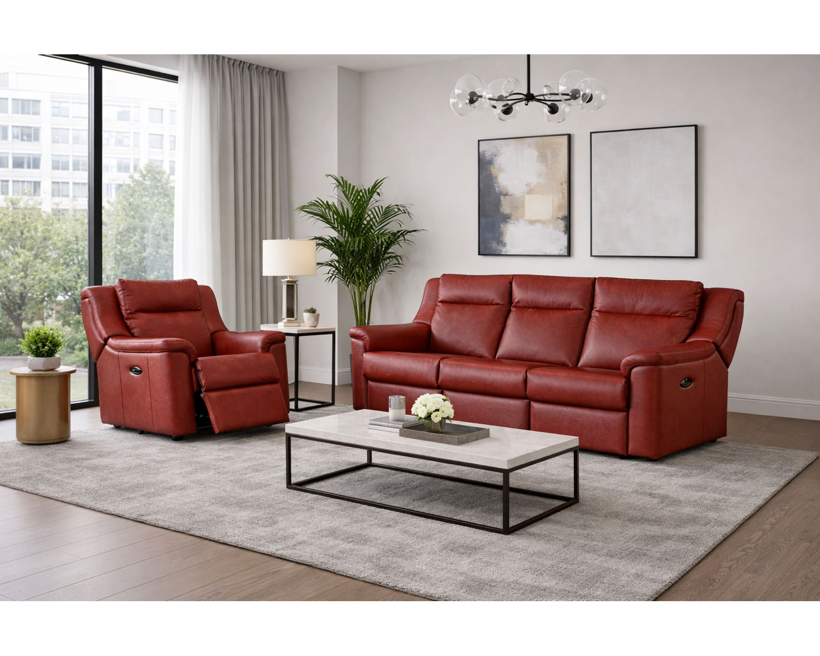Sydney Dual Power Reclining Sofa — Available in Standard & Wide Cushions, 140+ Leather Options, and 82", 85", or 114" Widths - Image 23