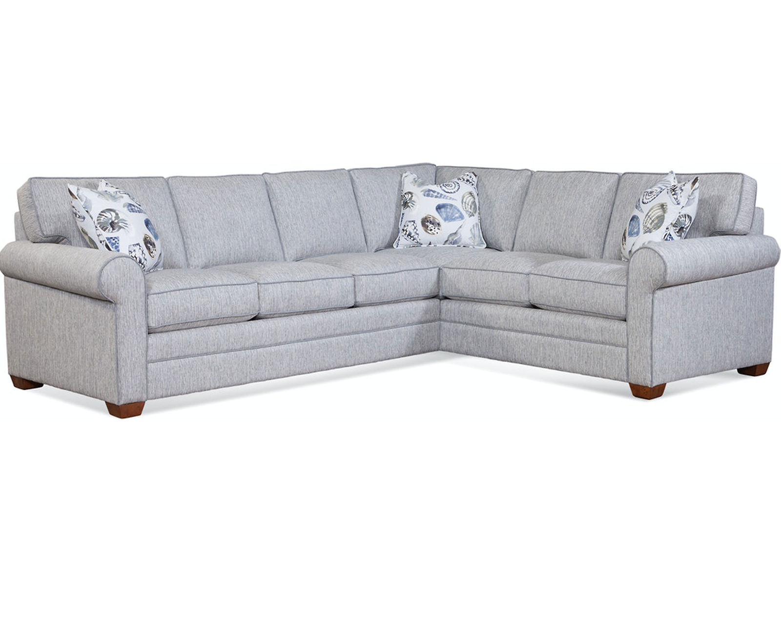 Bedford Two Piece Sleeper Sectional (Fabric choices)