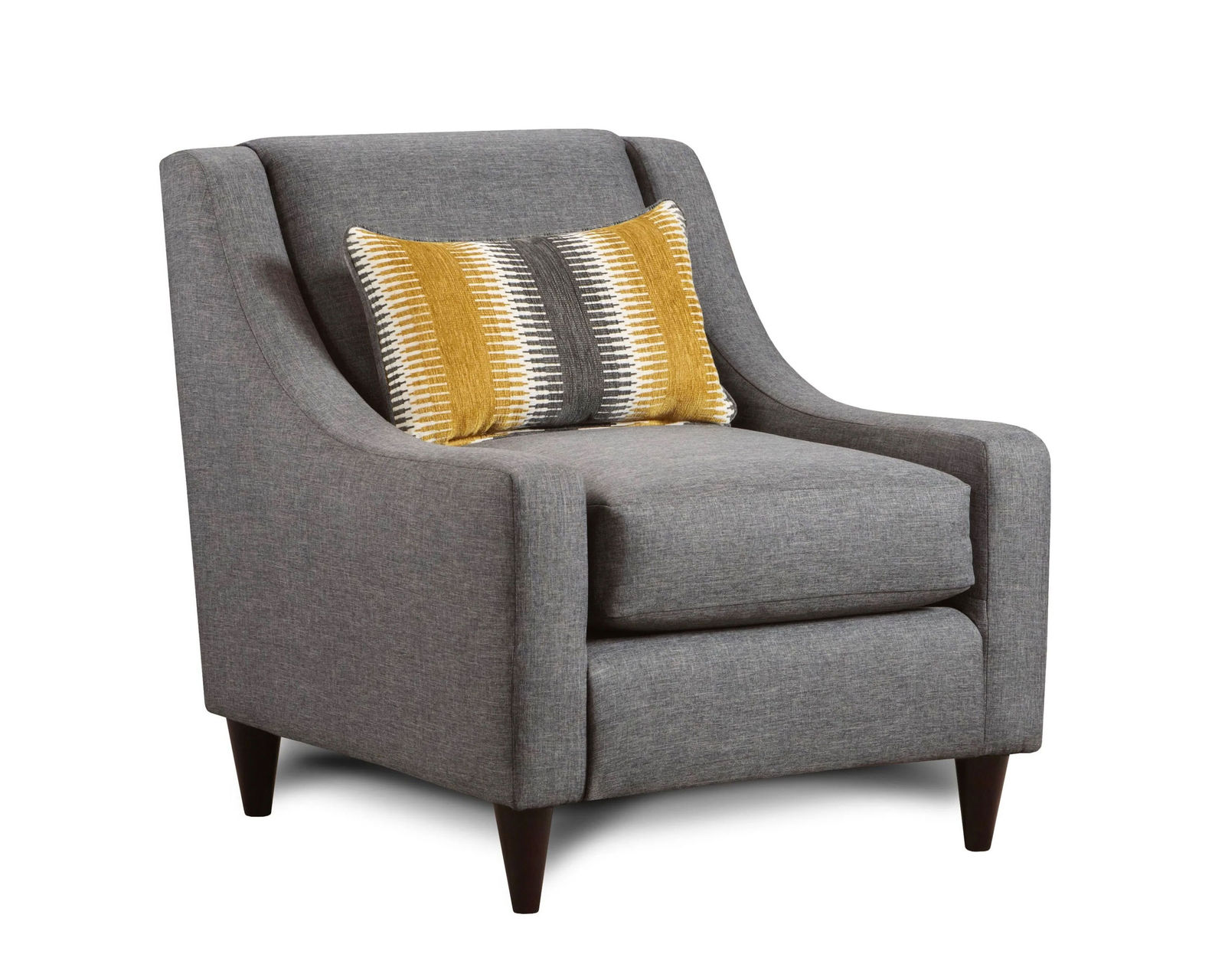 Maxwell Gray 85" Sofa (Includes Pillows) - Image 4