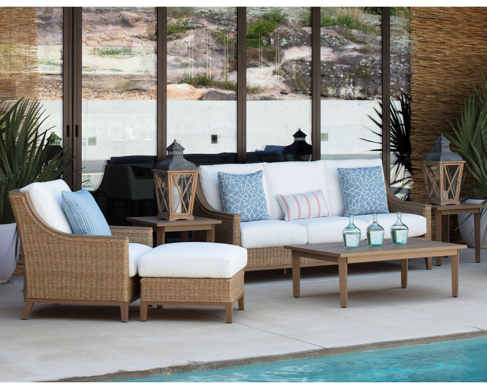 Hemingway Loggia Outdoor Sofa (Made to order fabrics) - Image 12
