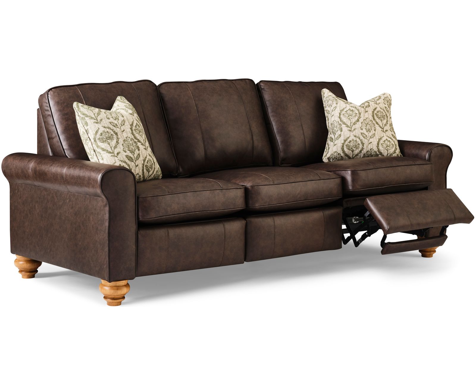 Weston 88" Leather Power Incliner Sofa (+40 leathers)