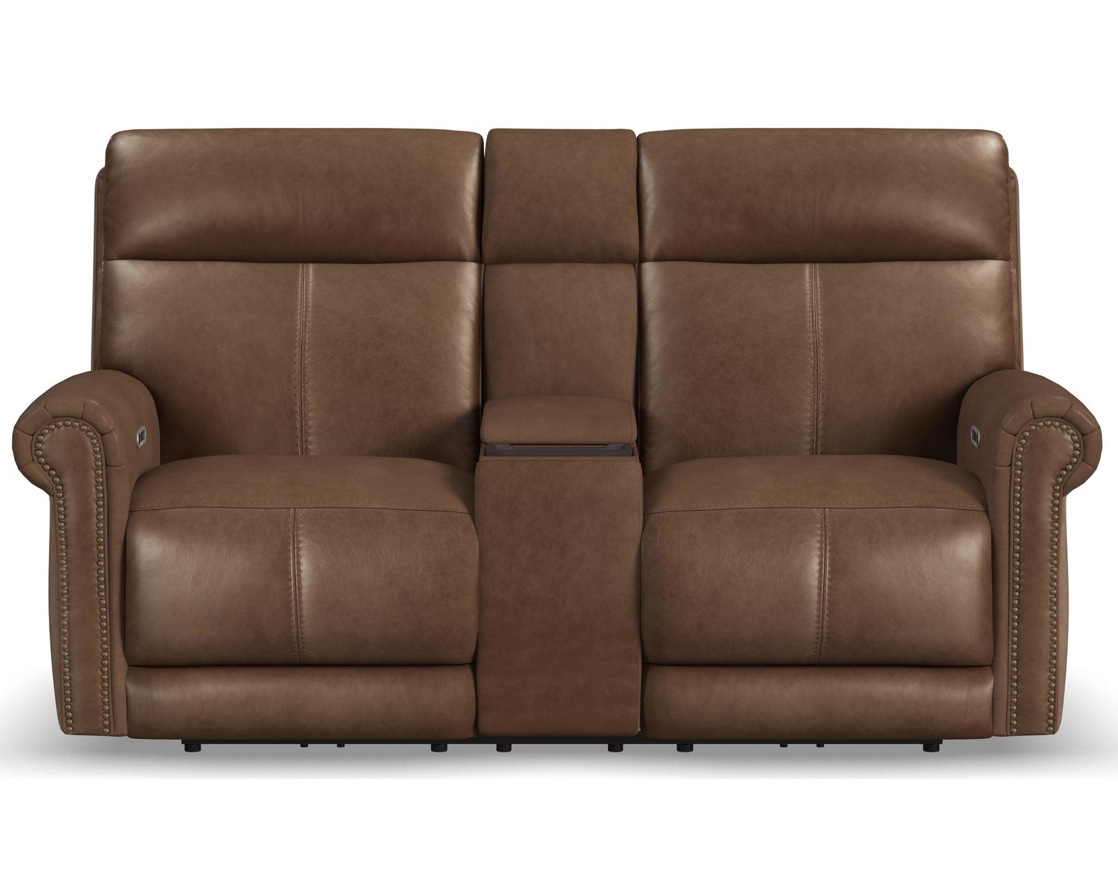 Alexander 1645 Triple Power Reclining Console Loveseat 706-71 (76") 2 colors - in stock