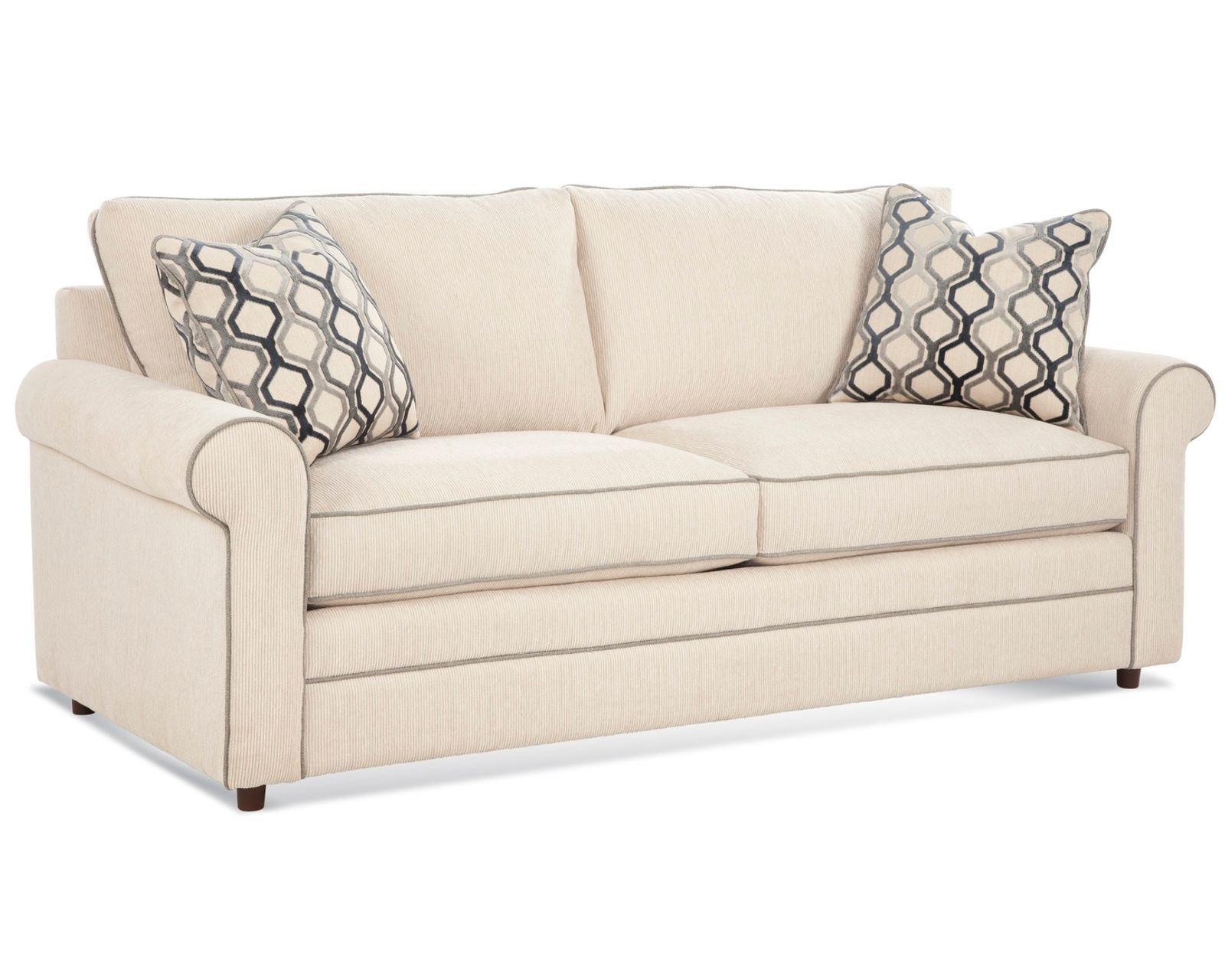 Edgeworth 729 Stationary 86" Sofa (Standard or Performance Fabrics)